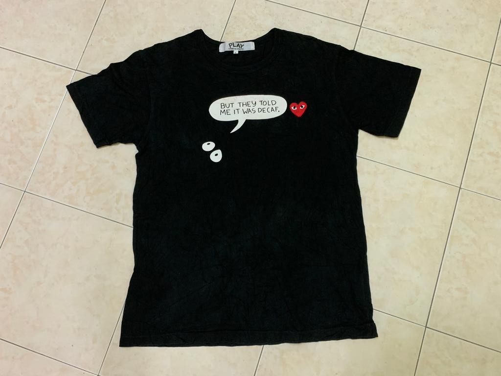 Comme des Garcons Vintage CDG But they Told me it was Decaf Size US L / EU 52-54 / 3 - 3 Thumbnail