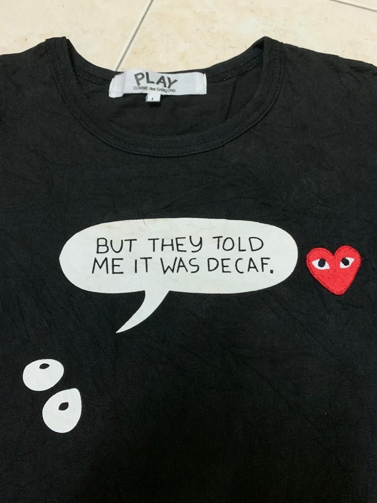 Comme des Garcons Vintage CDG But they Told me it was Decaf Size US L / EU 52-54 / 3 - 5 Thumbnail