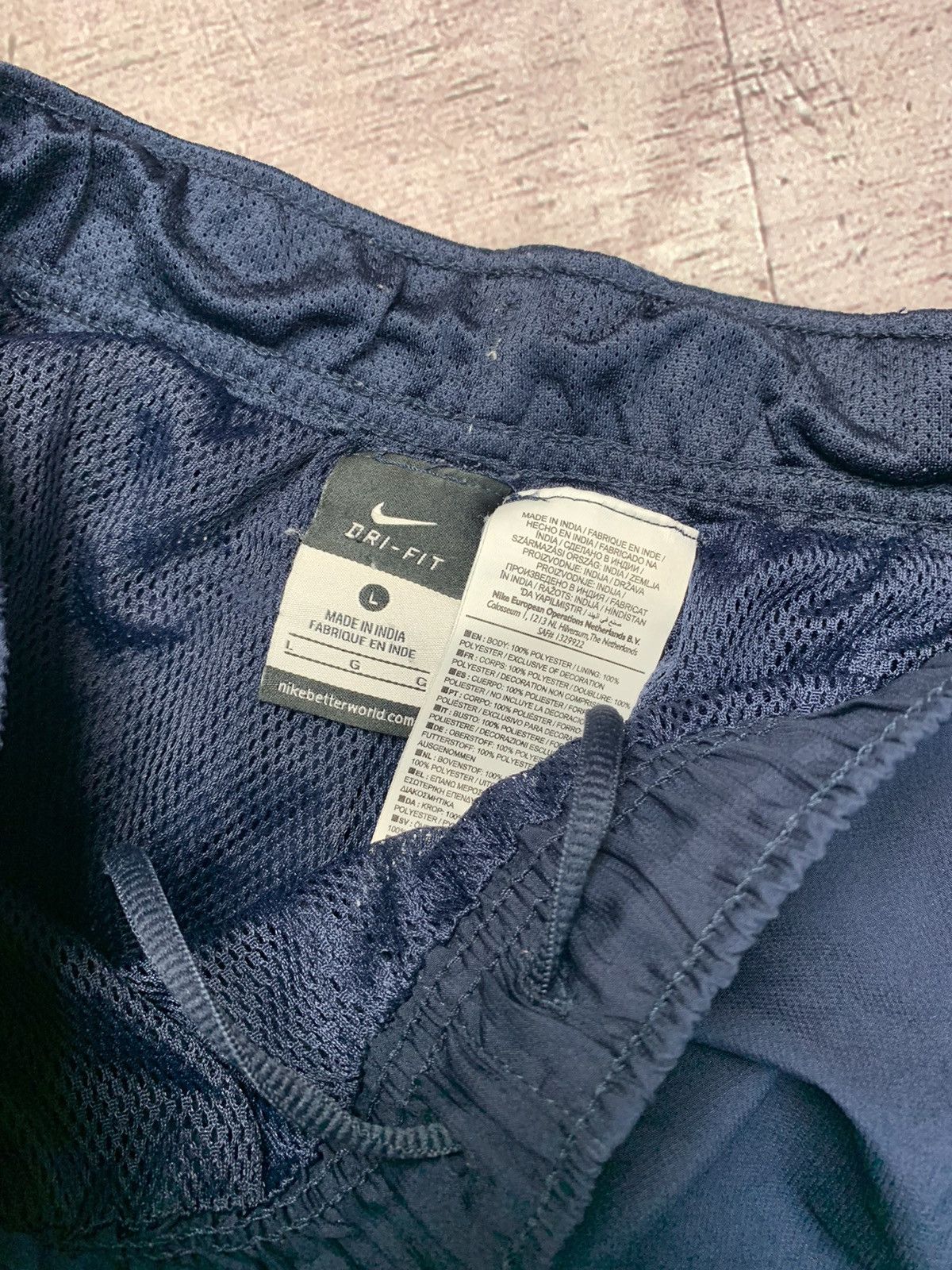 Nike × Vintage Nike Vintage Mens Nylon Pants Drill Style Size US 34 / EU 50 - 4 Thumbnail