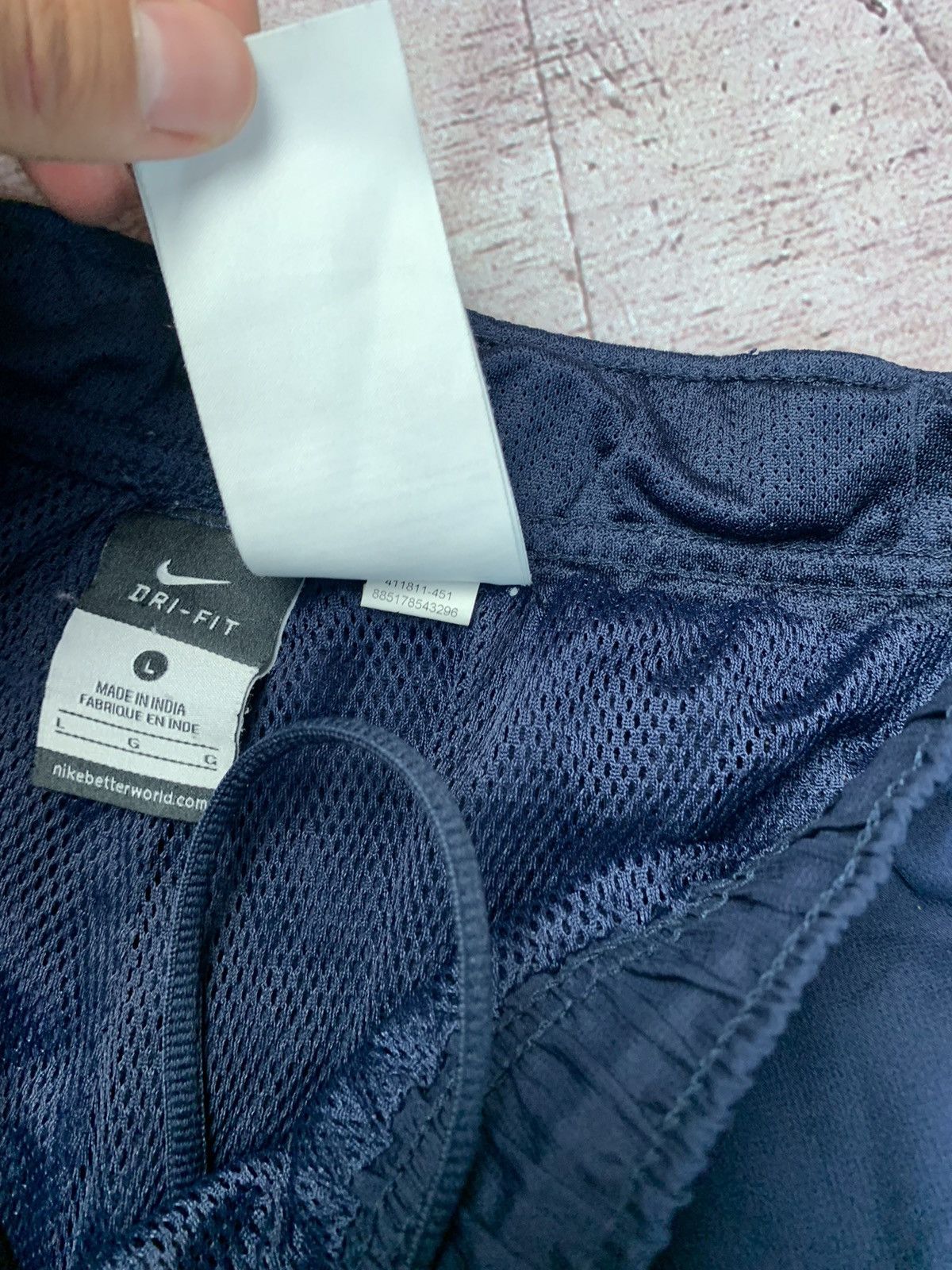 Nike × Vintage Nike Vintage Mens Nylon Pants Drill Style Size US 34 / EU 50 - 5 Thumbnail