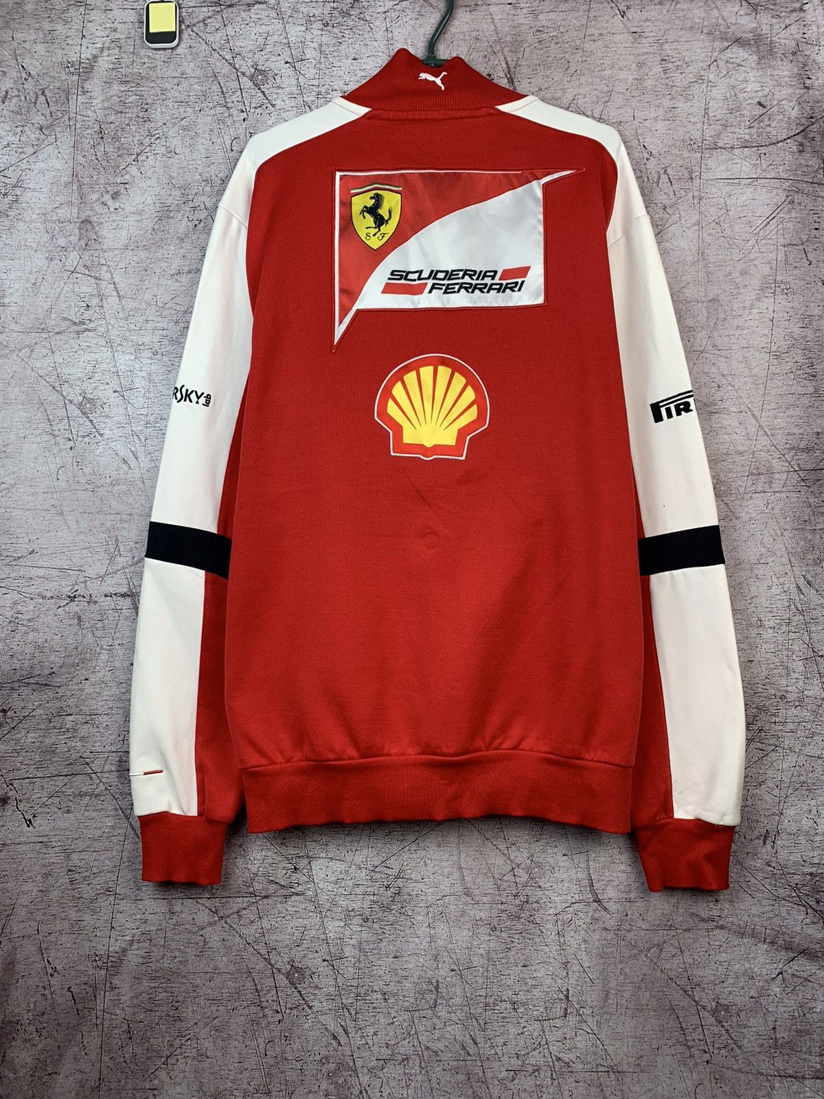 Ferrari Vintage Puma Ferrari Red Sweatshirt Formula 1 Size US XL / EU 56 / 4 - 2 Thumbnail