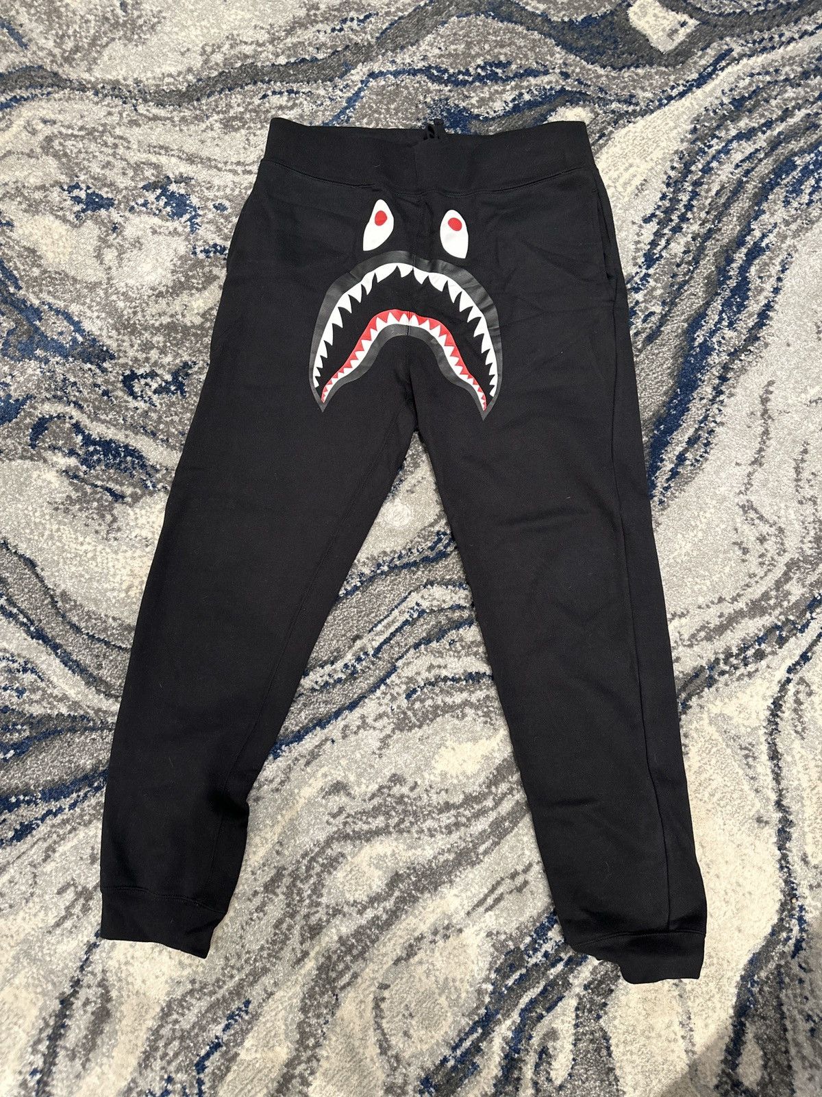 Bape Bape Shark Sweatpants Size US 36 / EU 52 - 1 Thumbnail