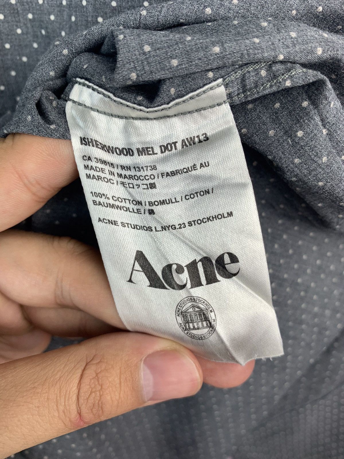 Acne Studios Acne Studios Shirt Size US M / EU 48-50 / 2 - 7 Thumbnail
