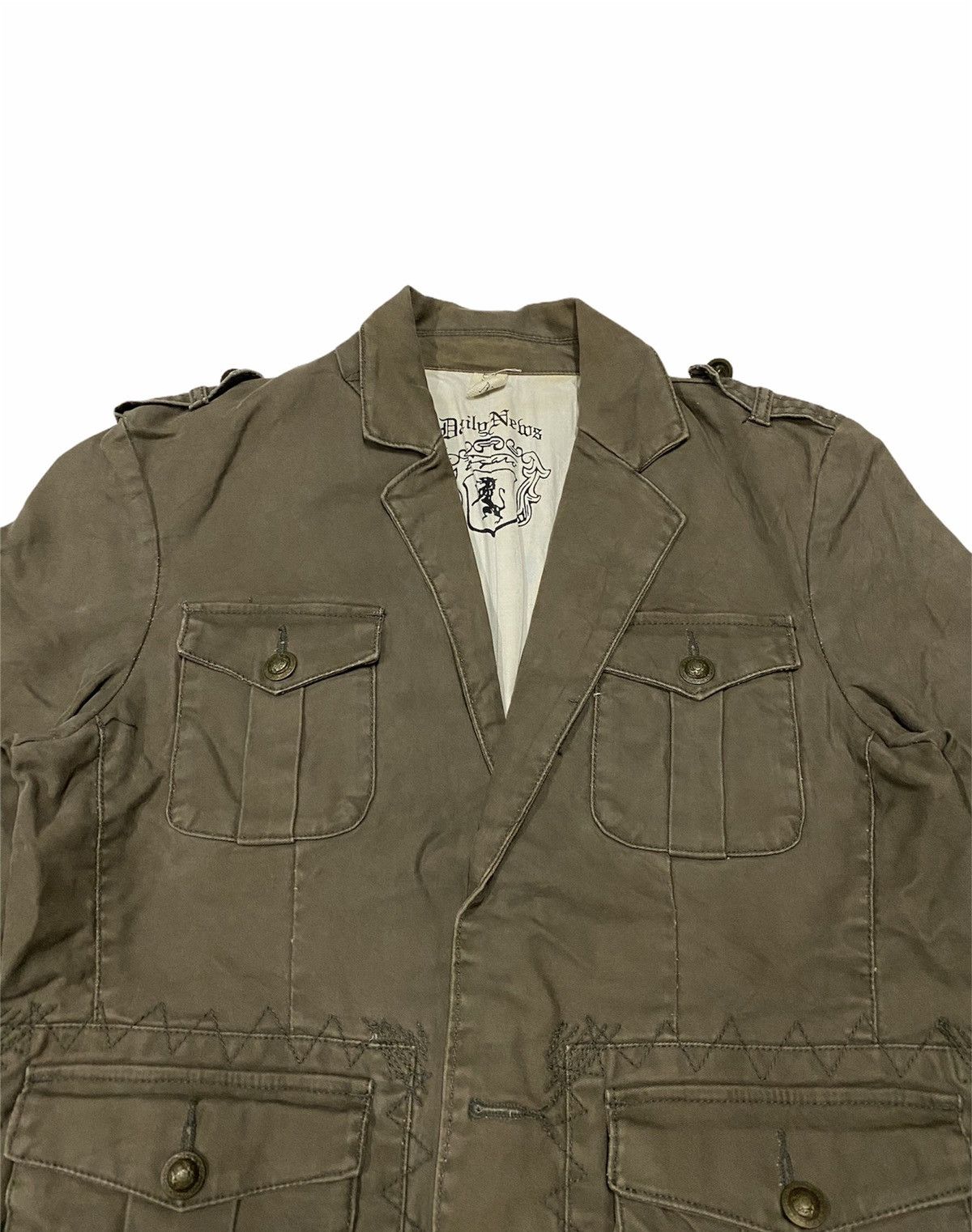 Japanese Brand Daily News Japanese Brand Rare Jacket Size US S / EU 44-46 / 1 - 7 Thumbnail
