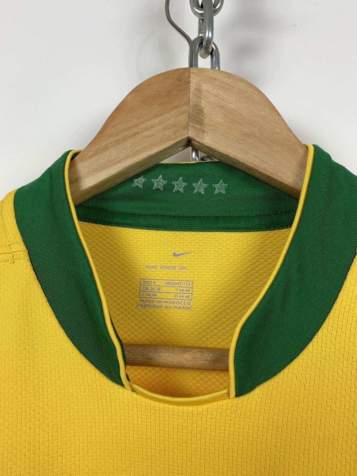 Nike 2006 Nike Brazil National Team World Cup Home Jersey Size US S / EU 44-46 / 1 - 8 Thumbnail
