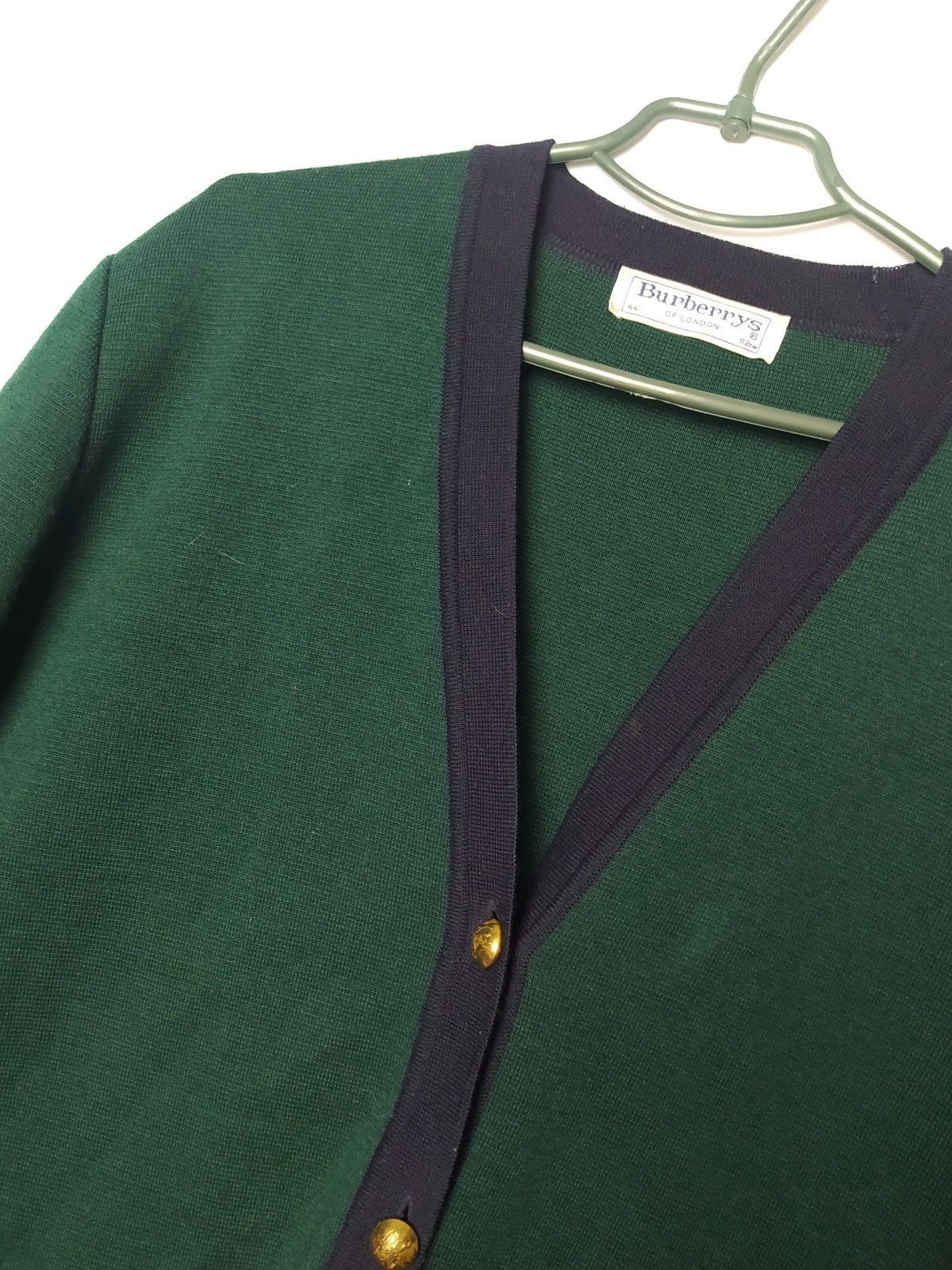Burberry Vintage Burberrys Cardigan Wool Sweater Size US S / EU 44-46 / 1 - 12 Thumbnail