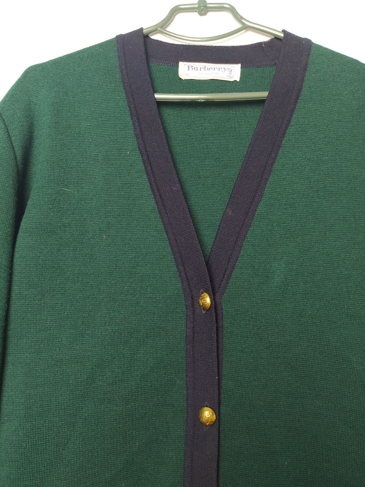 Burberry Vintage Burberrys Cardigan Wool Sweater Size US S / EU 44-46 / 1 - 3 Thumbnail