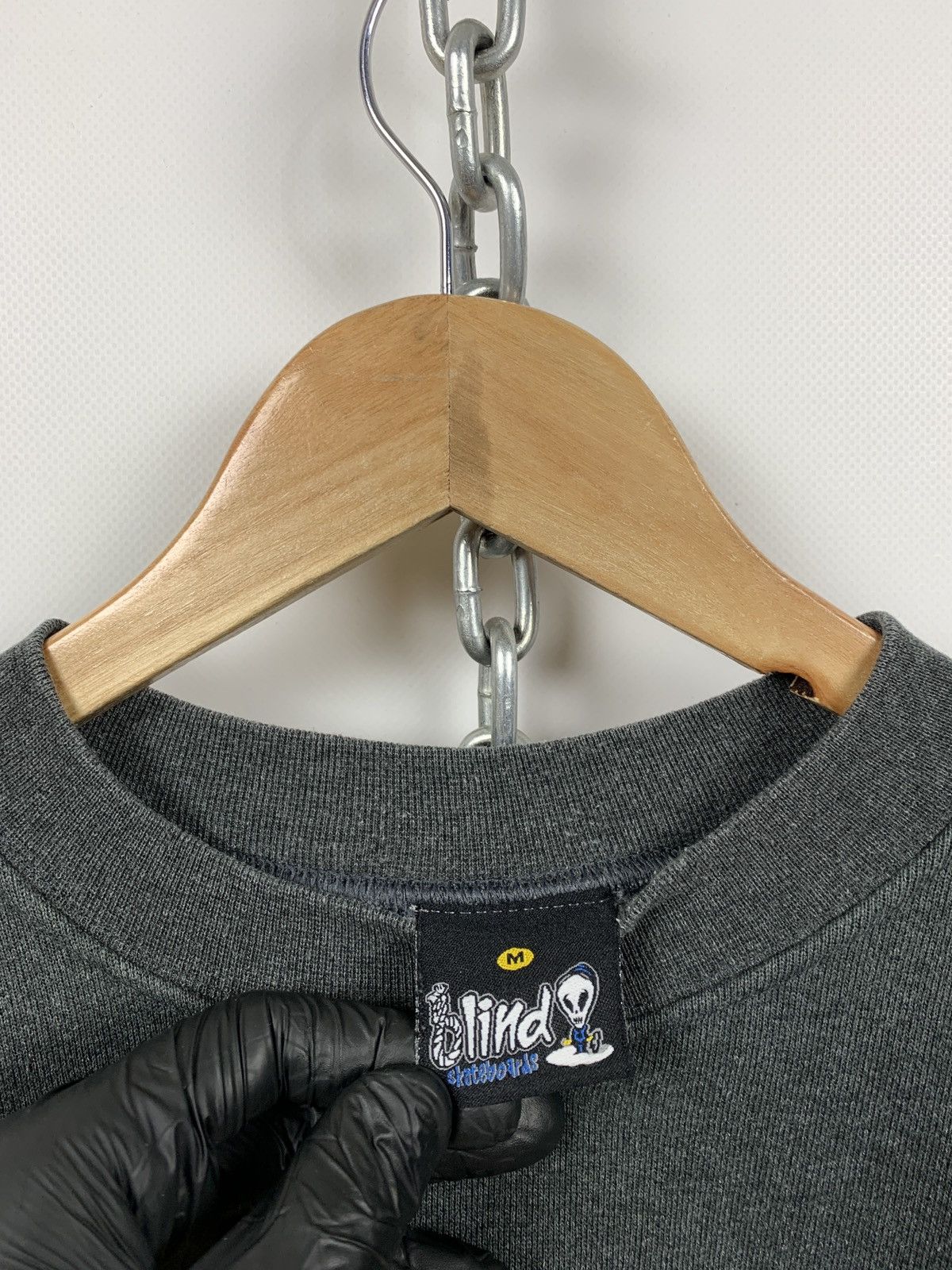 Sex Skateboards Vintage Blind Skateboard Grey Sweatshirt Made In USA Size US M / EU 48-50 / 2 - 18 Thumbnail