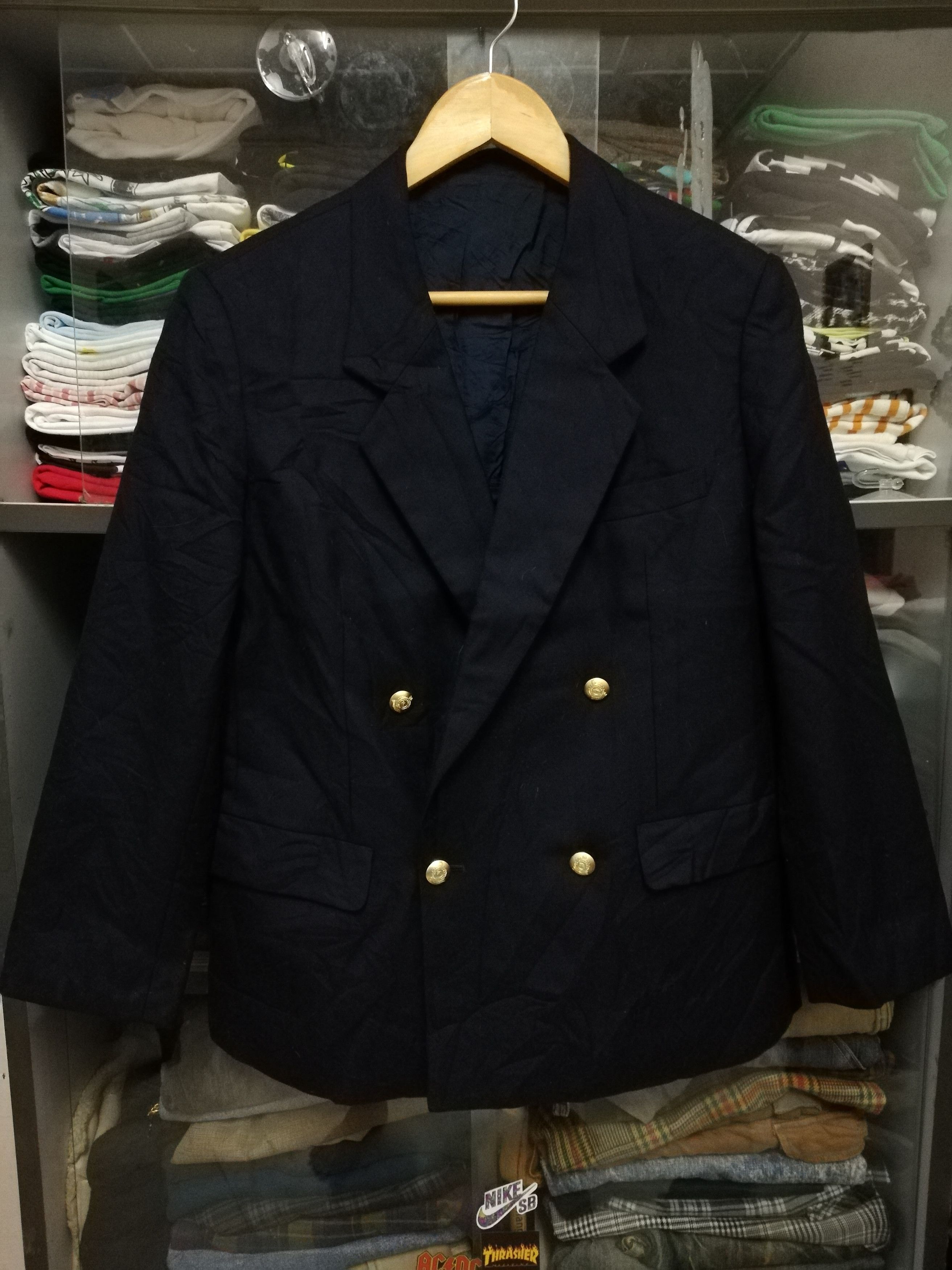 Burberry Vintage Burberrys Blazer Size 160A Size 34S - 1 Thumbnail