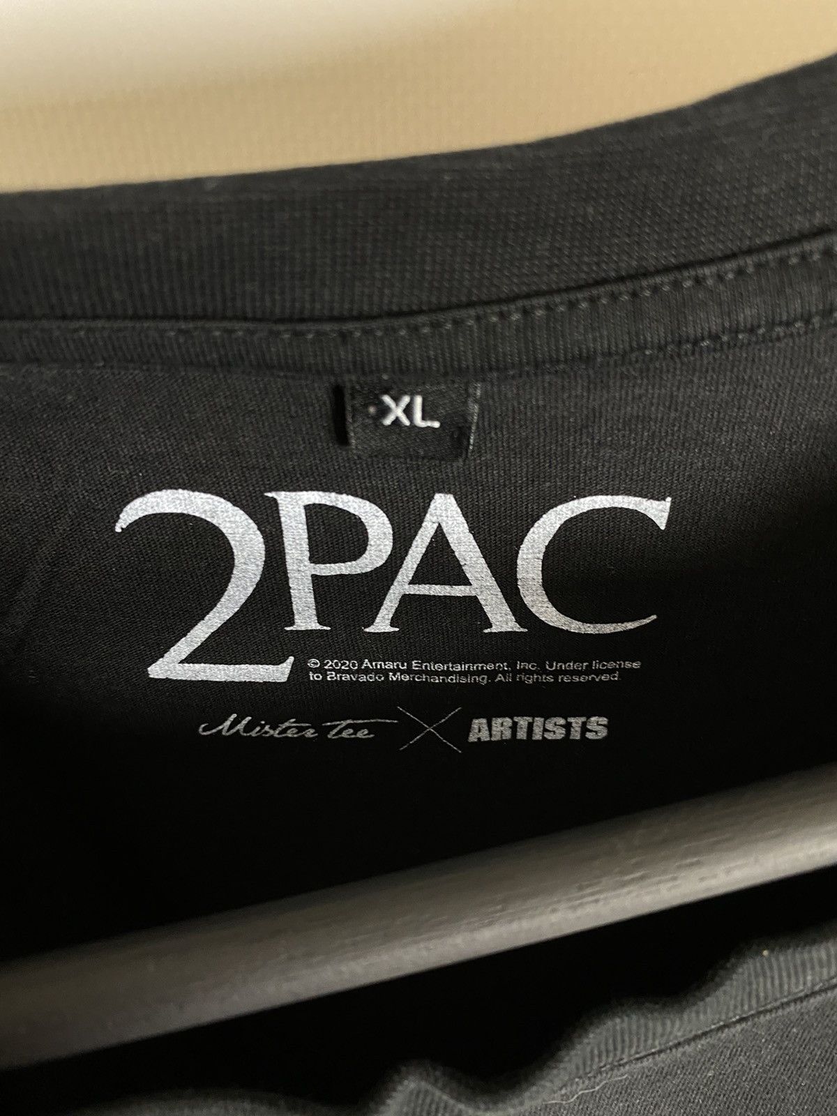 Rap Tees 2020 2Pac Me Against to World Mister Tee x Artists T-Shirt Size US XL / EU 56 / 4 - 5 Thumbnail