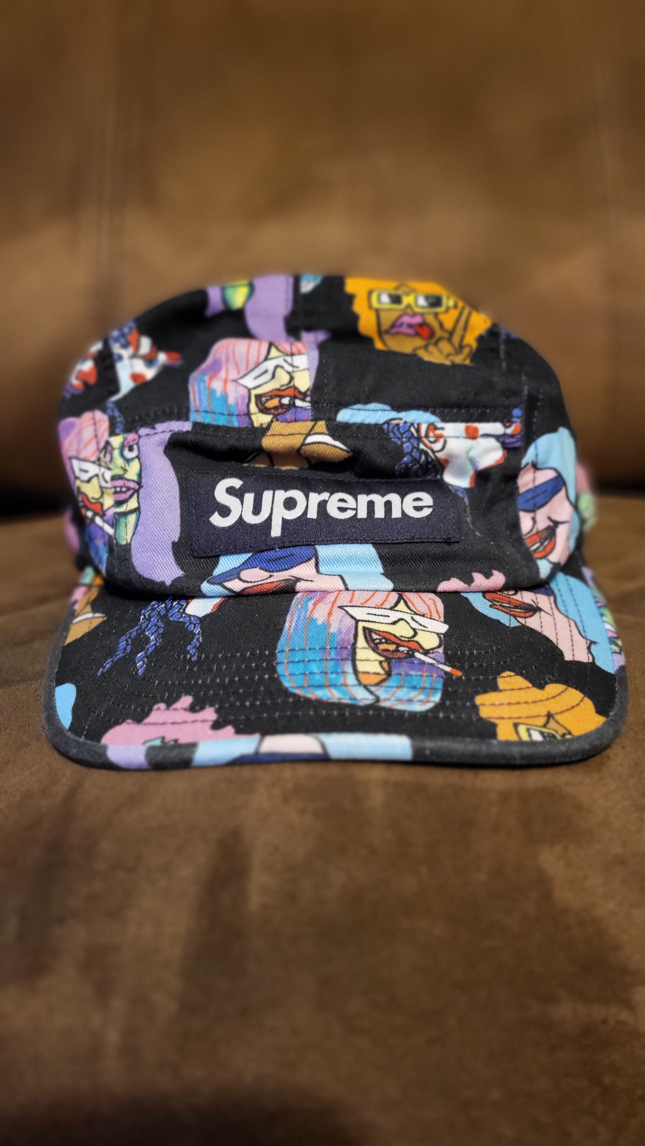 Supreme Gonz Heads Camp Cap (FW17) - $48