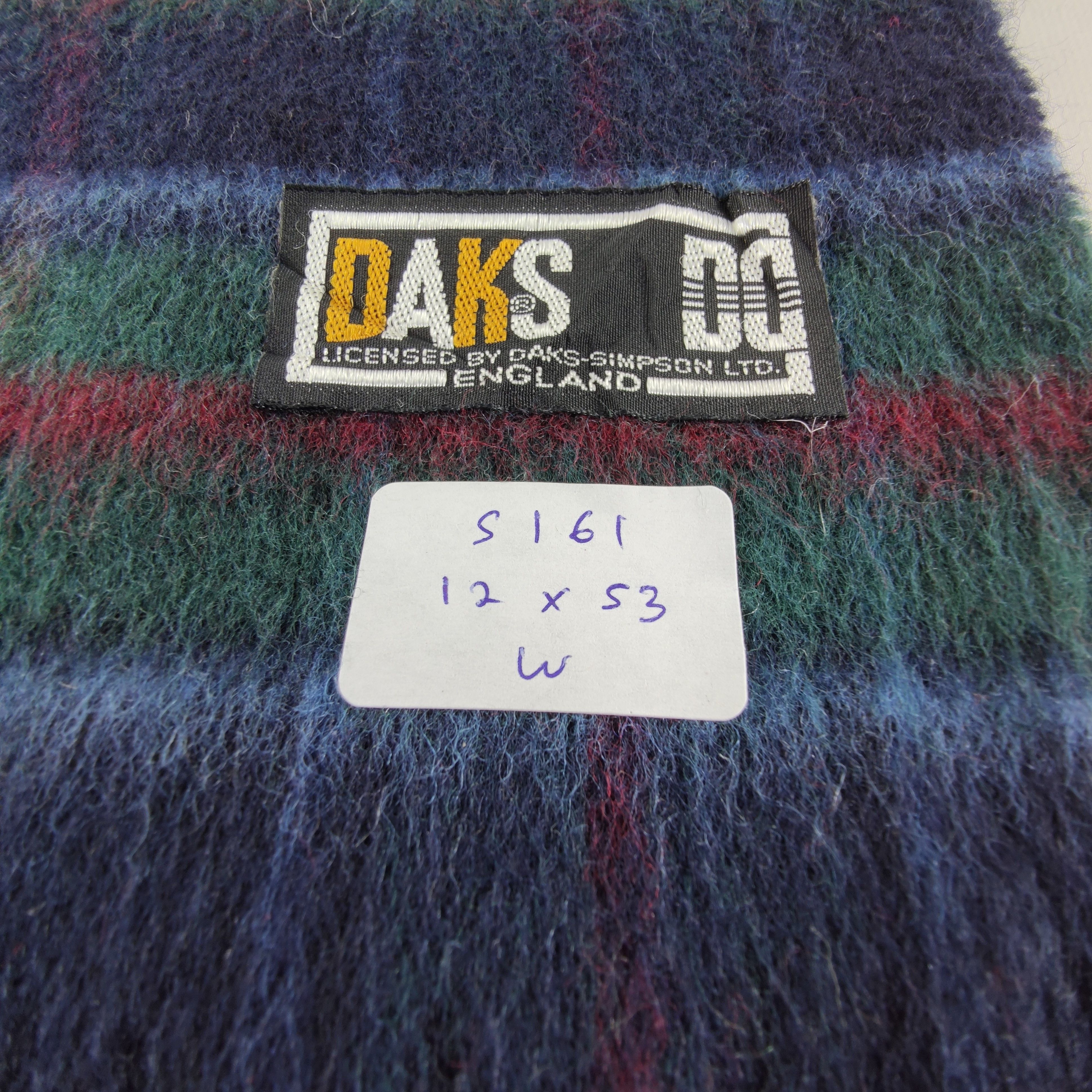 DAKS Daks Scarf / Muffler / Wool S161 Size ONE SIZE - 6 Thumbnail