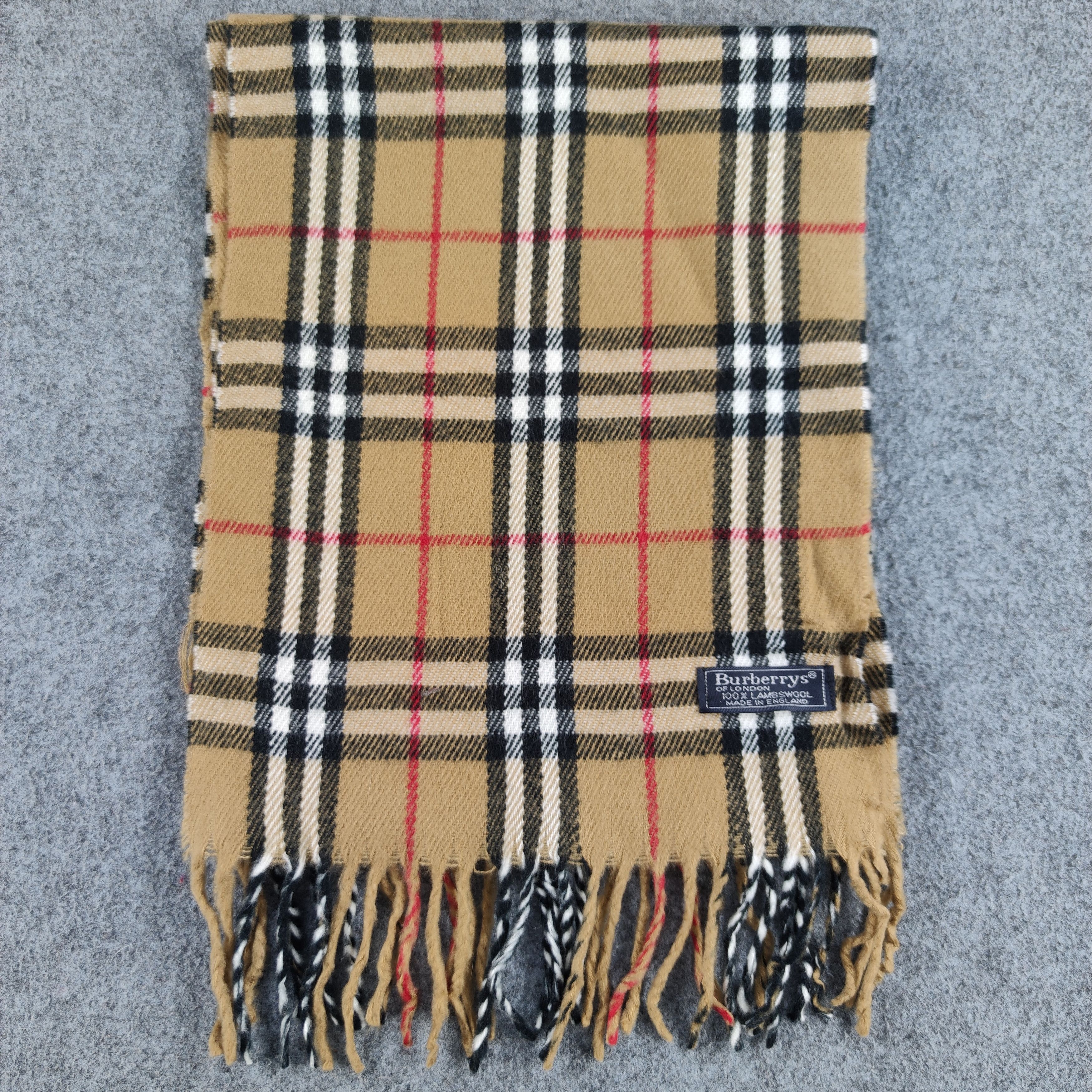 Burberry Burberry Nova Check Scarf/Muffler/Wool-S320 Size ONE SIZE - 2 Thumbnail