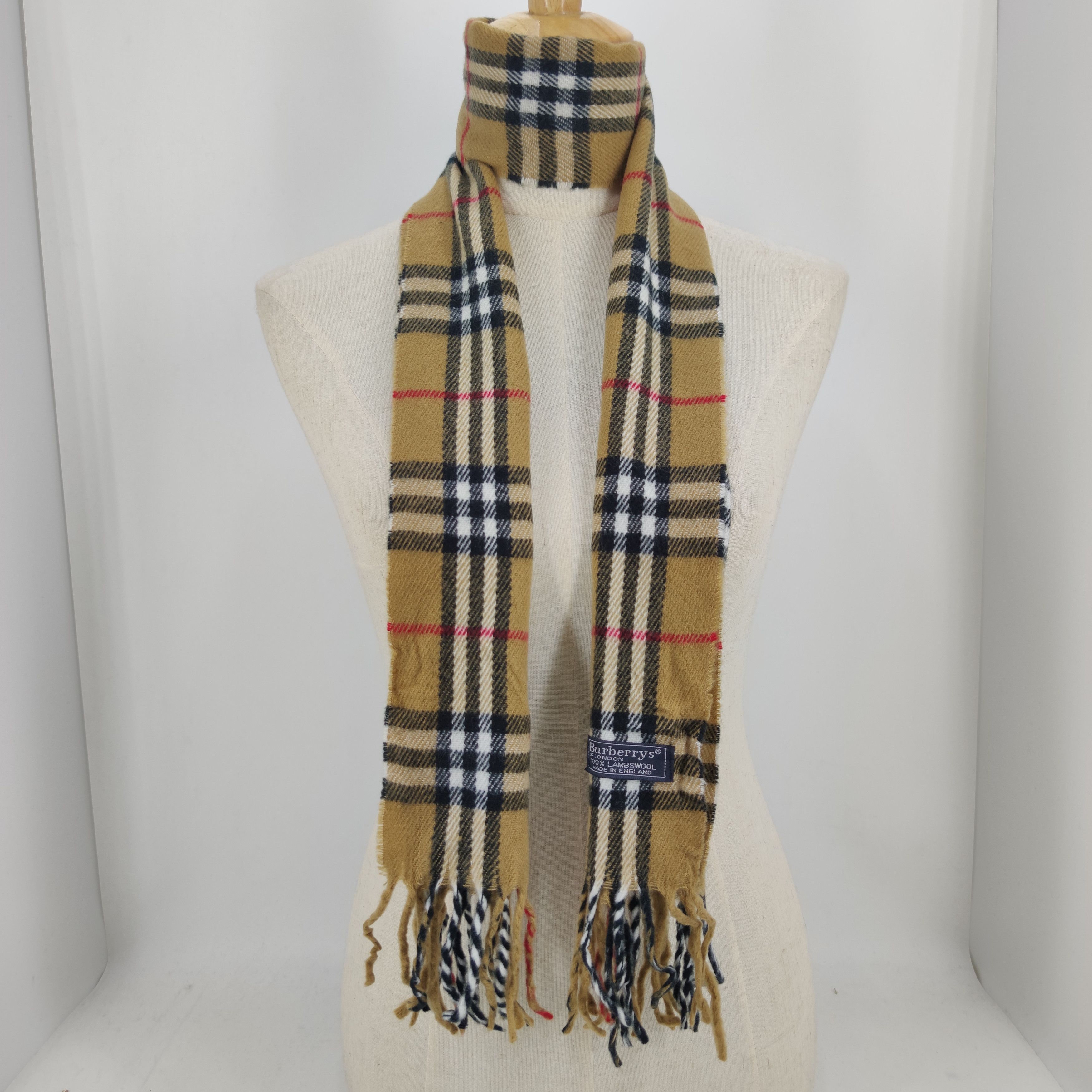 Burberry Burberry Nova Check Scarf/Muffler/Wool-S320 Size ONE SIZE - 1 Thumbnail
