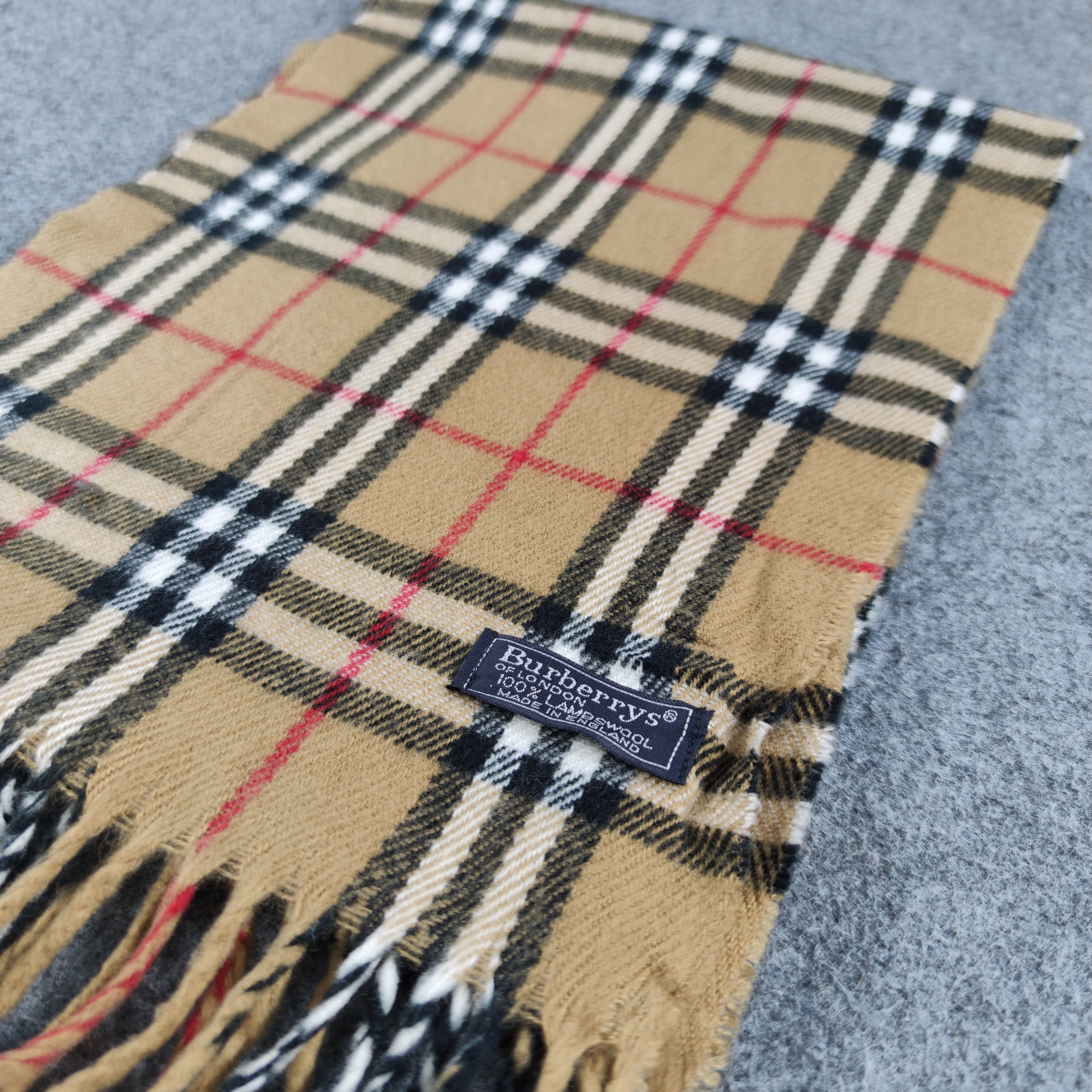 Burberry Burberry Nova Check Scarf/Muffler/Wool-S320 Size ONE SIZE - 3 Thumbnail