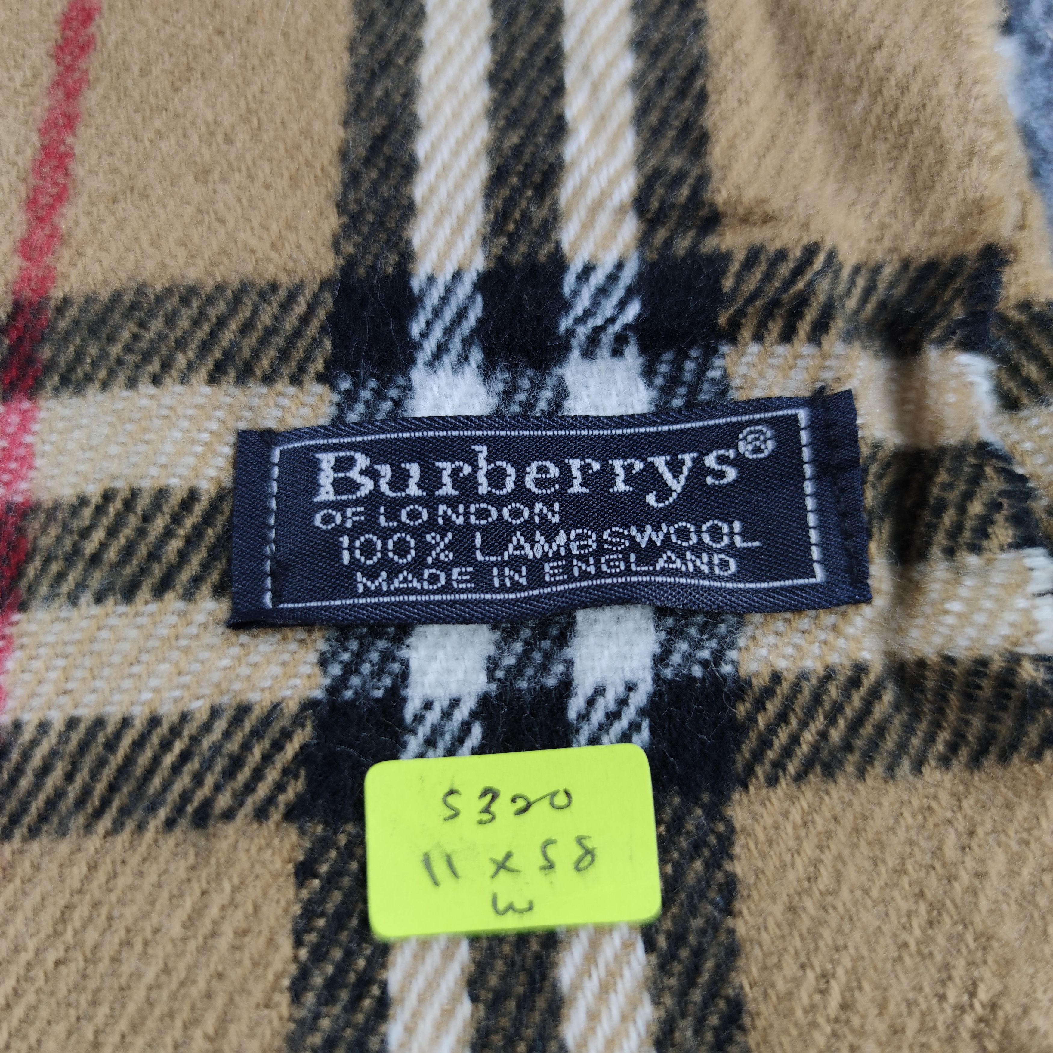 Burberry Burberry Nova Check Scarf/Muffler/Wool-S320 Size ONE SIZE - 5 Thumbnail