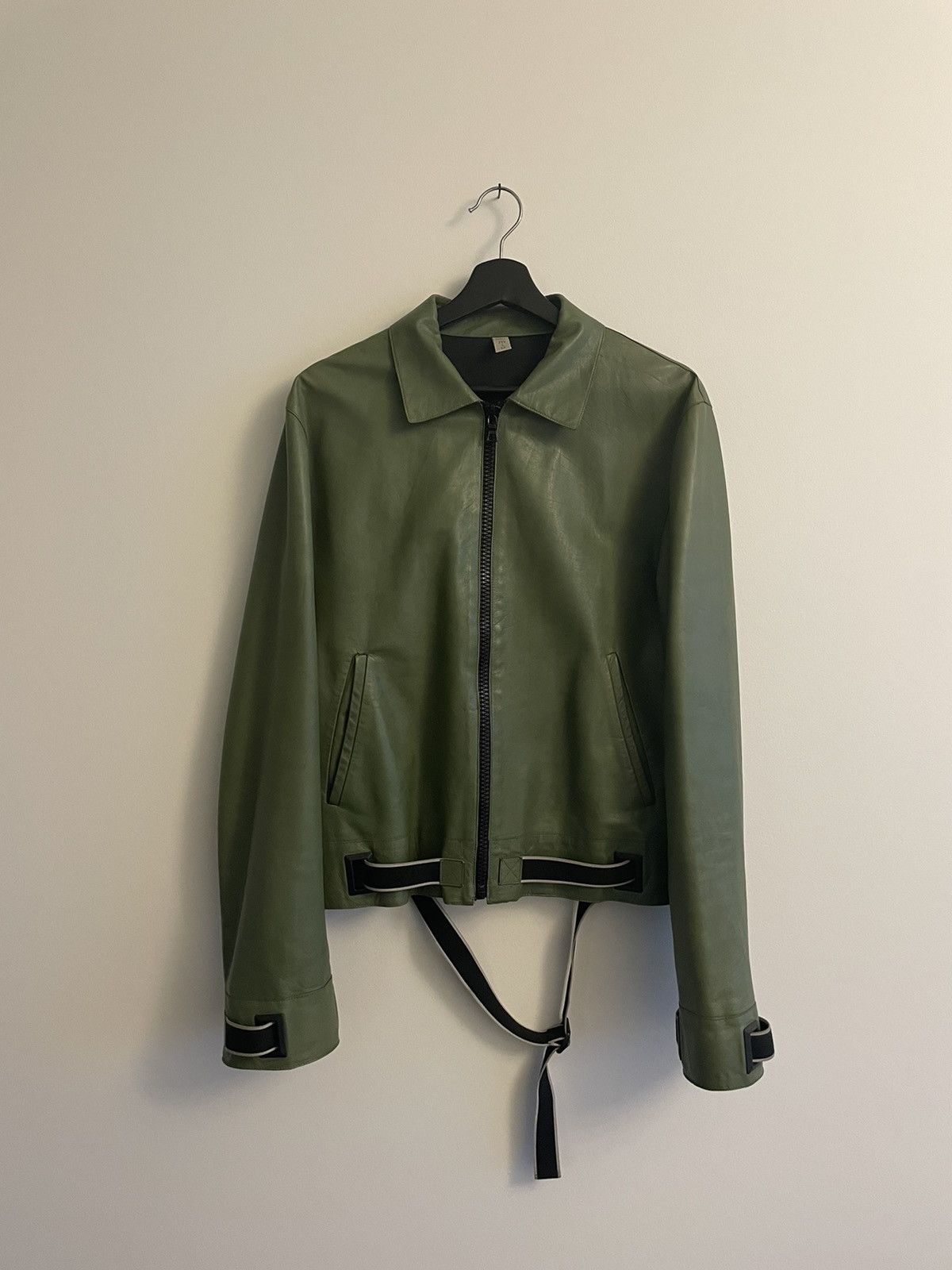 Miu Miu Leather Jacket | Grailed