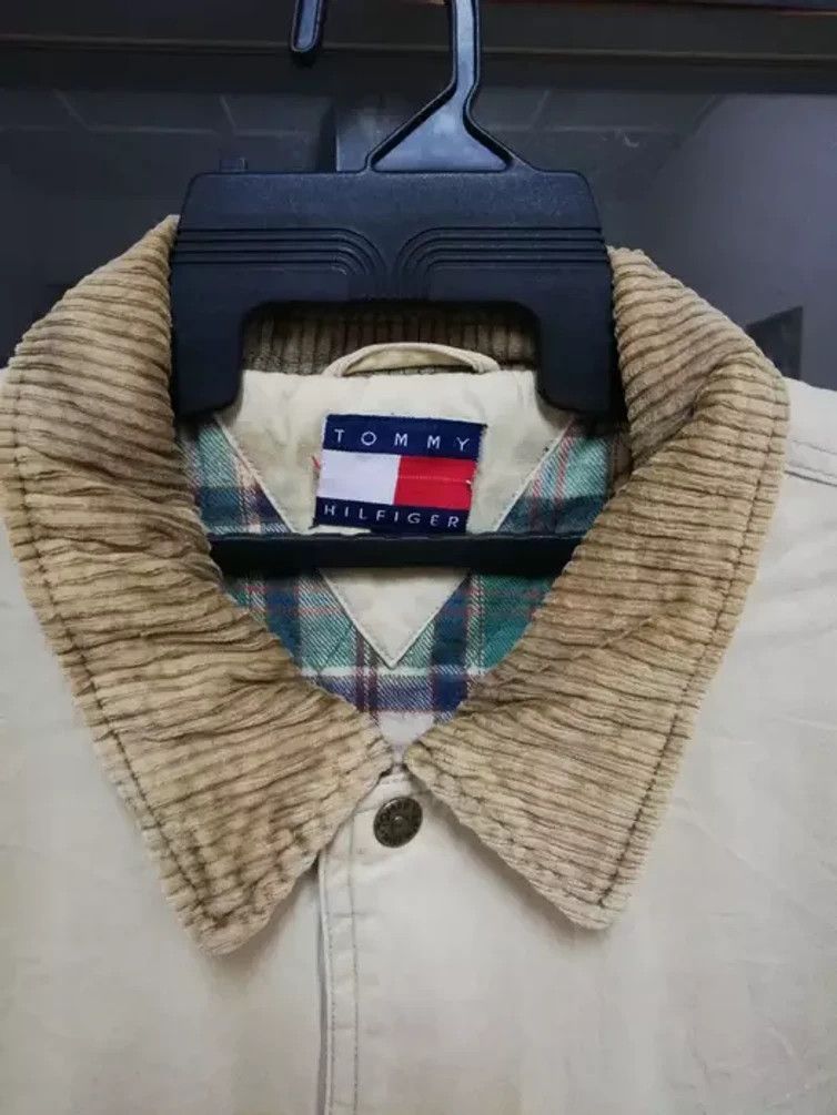 Tommy Hilfiger Vintage Sun Faded Tommy Hilfiger Hunting Chore Jacket Size US XL / EU 56 / 4 - 4 Thumbnail