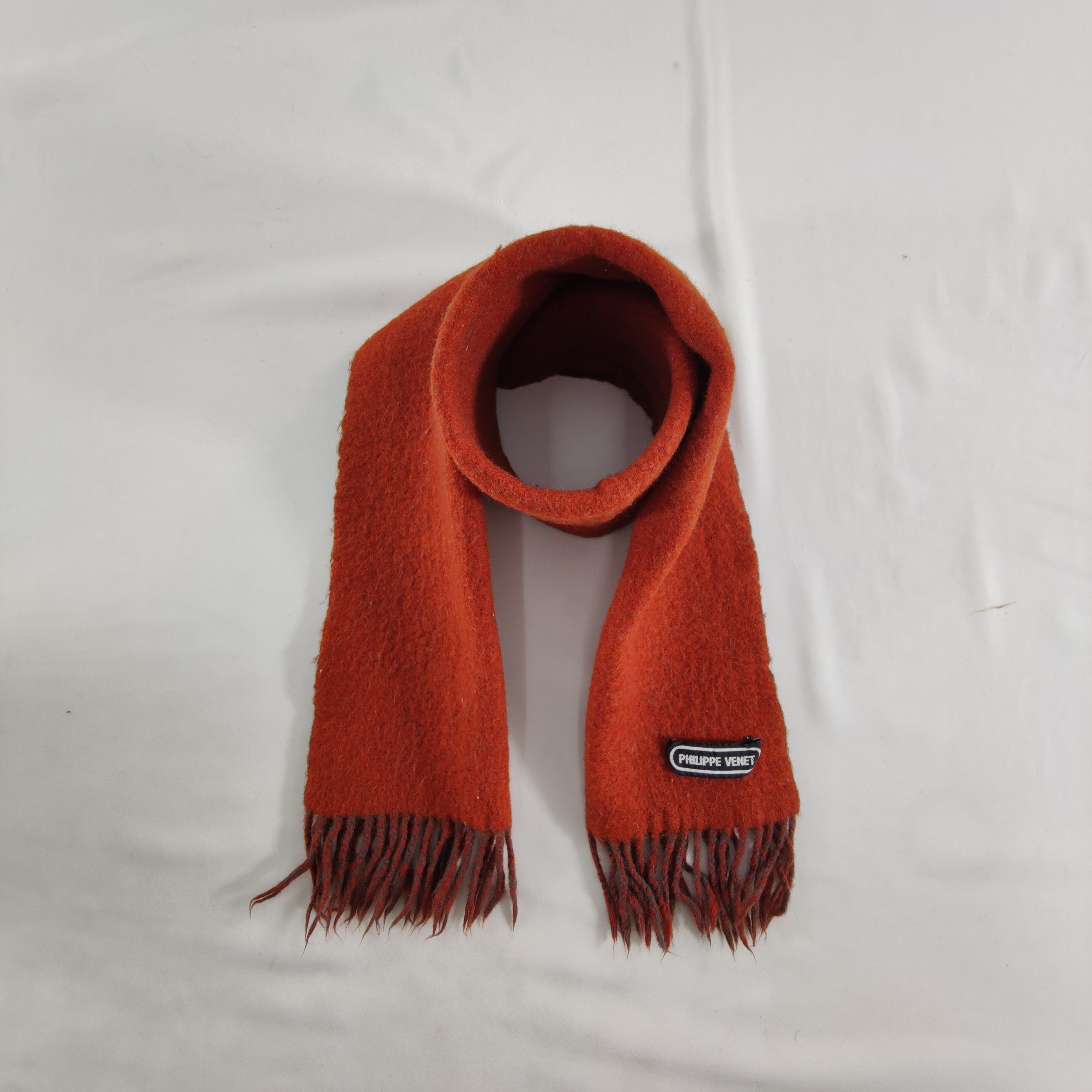 Vintage Philippe Venet Scarf/Muffler/Wool S150 Size ONE SIZE - 1 Thumbnail