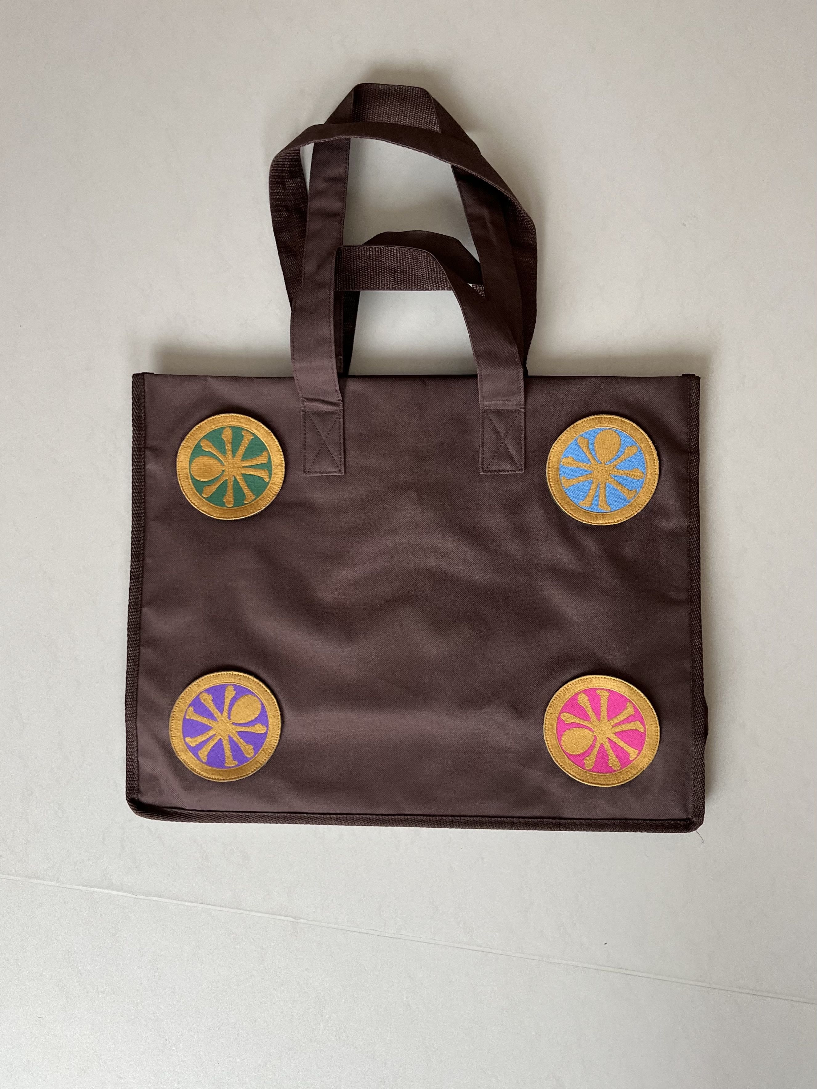 image of Individual Designer Signature Element Bag in Brown, Men's
