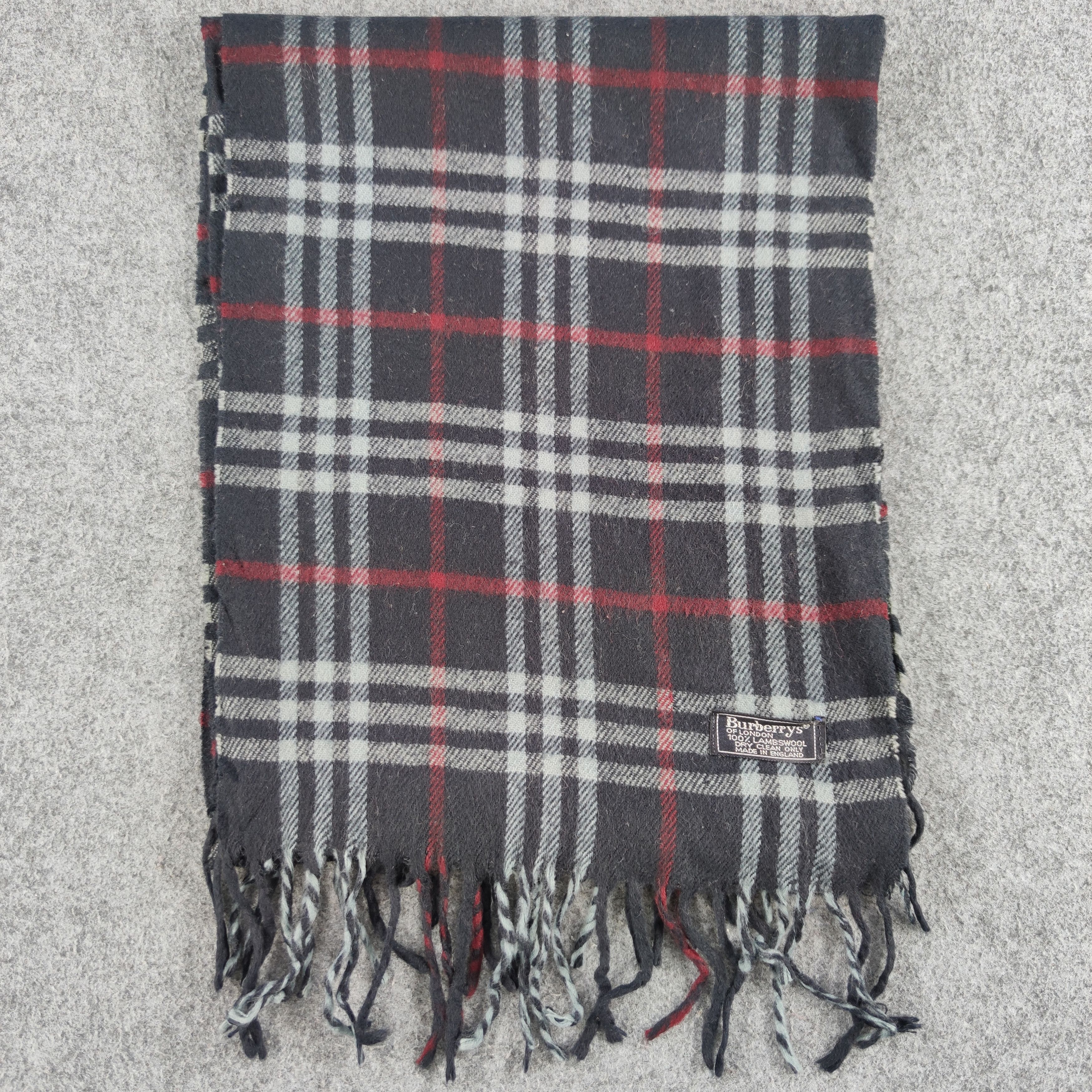Burberry Burberry Nova Check Scarf/Muffler/Wool-S319 Size ONE SIZE - 2 Thumbnail