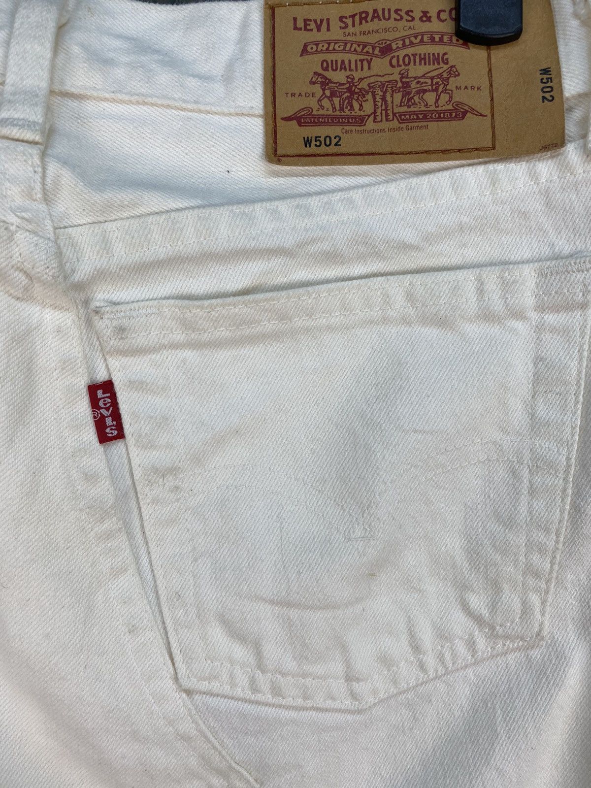 Levi's Vintage Levis Skirt Nice Design Size 28" / US 6 / IT 42 - 4 Thumbnail