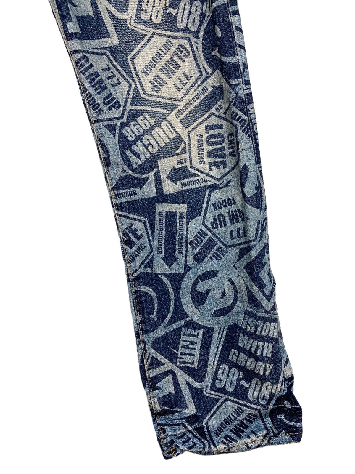 Japanese Brand Co&Lu Fullprint Denim Size US 26 / EU 42 - 4 Thumbnail
