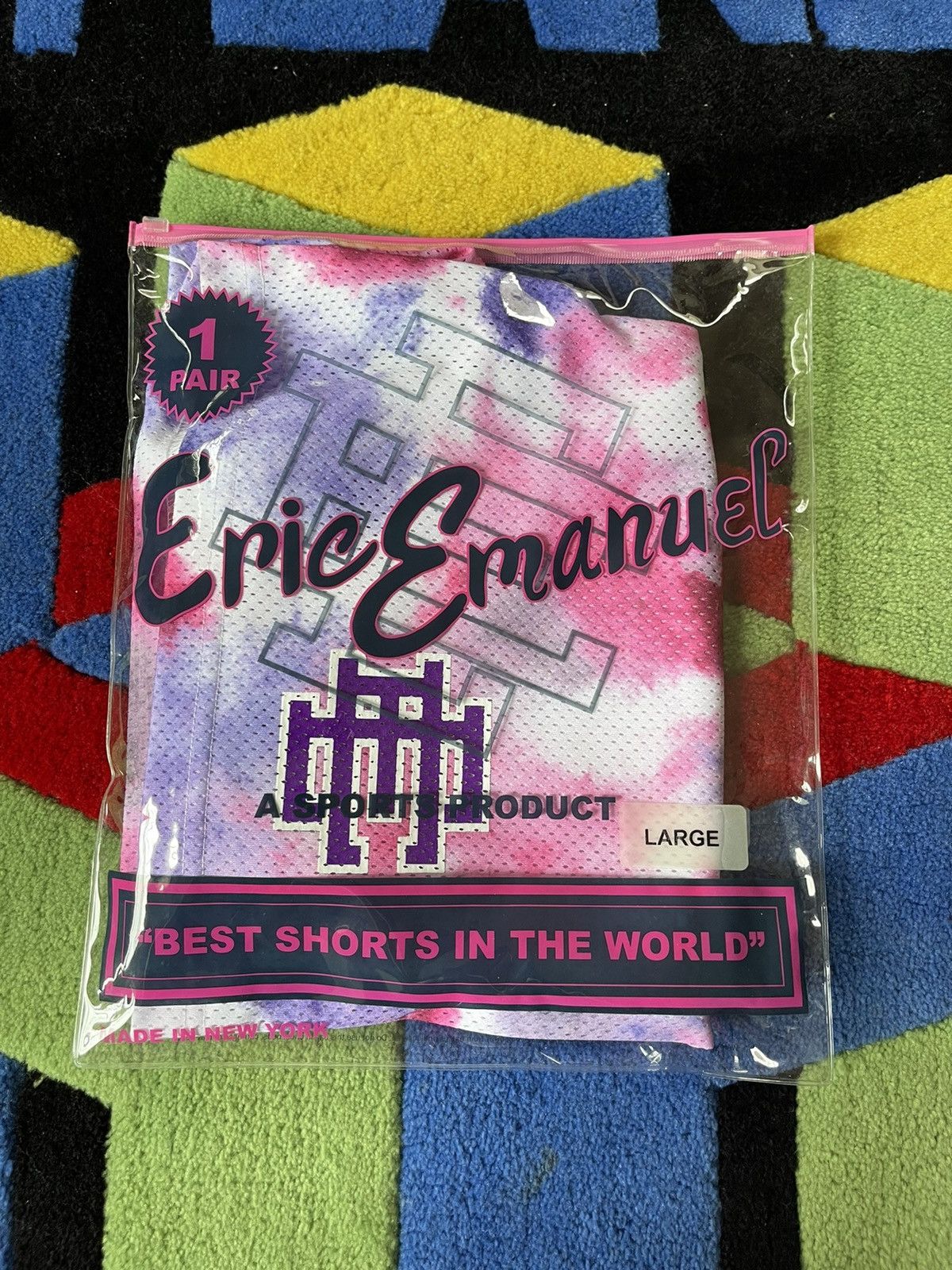 Eric Emanuel (L) ERIC EMANUEL PURPLE/PINK TIE DYE Size US 34 / EU 50 - 2 Thumbnail
