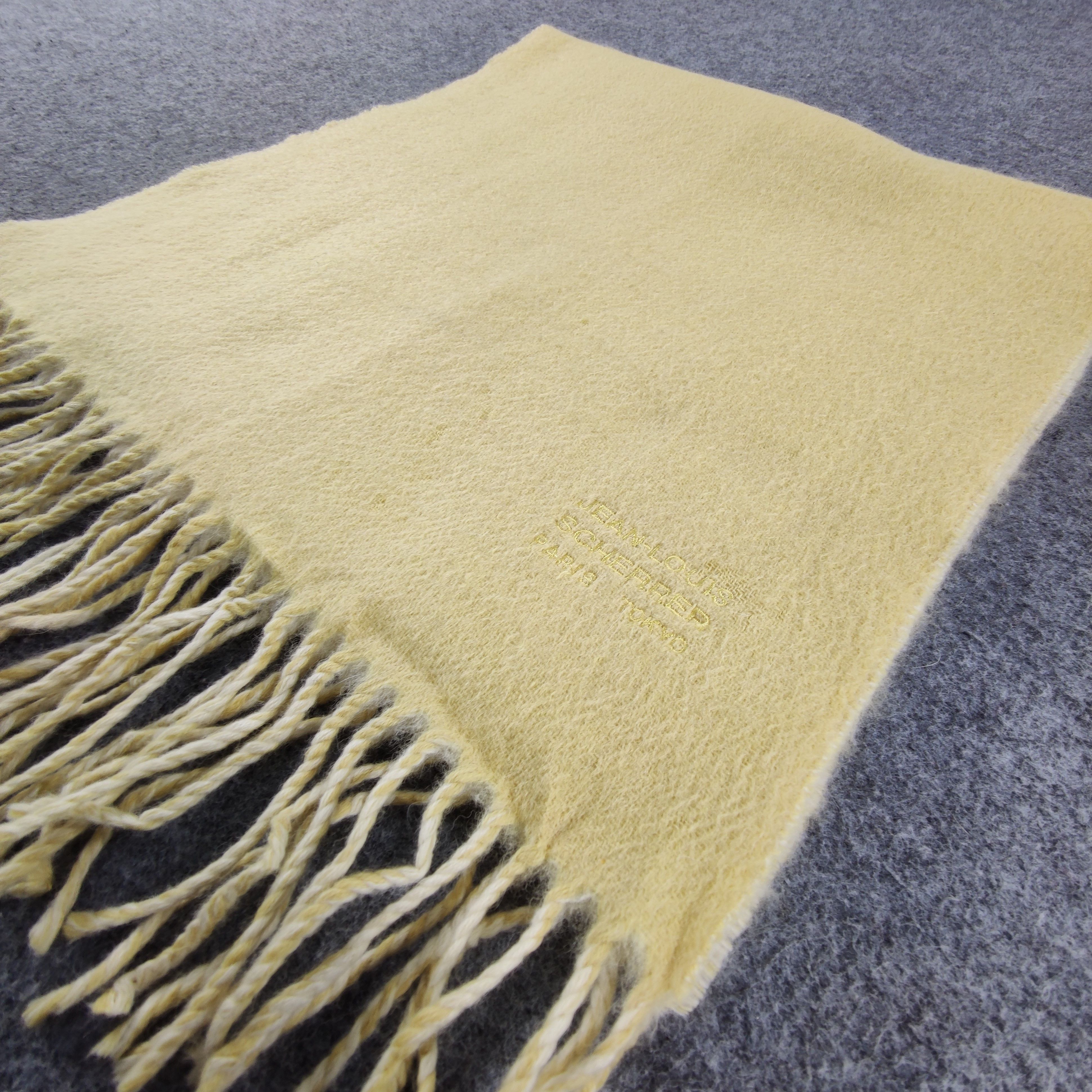 Jean-Louis Scherrer Jean Louis Scherrer Scarf/Muffler/Wool Size ONE SIZE - 3 Thumbnail