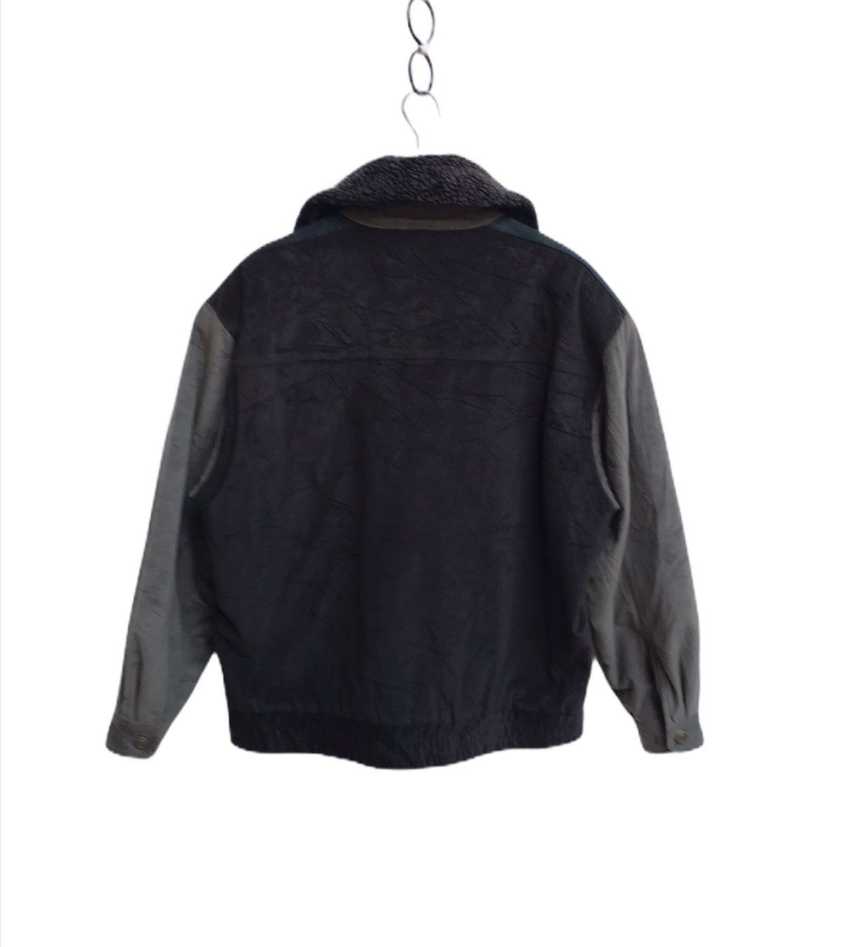 Designer × Vintage 🔥Tauzend Bomber Jacket Fleece Neck Size US M / EU 48-50 / 2 - 2 Thumbnail
