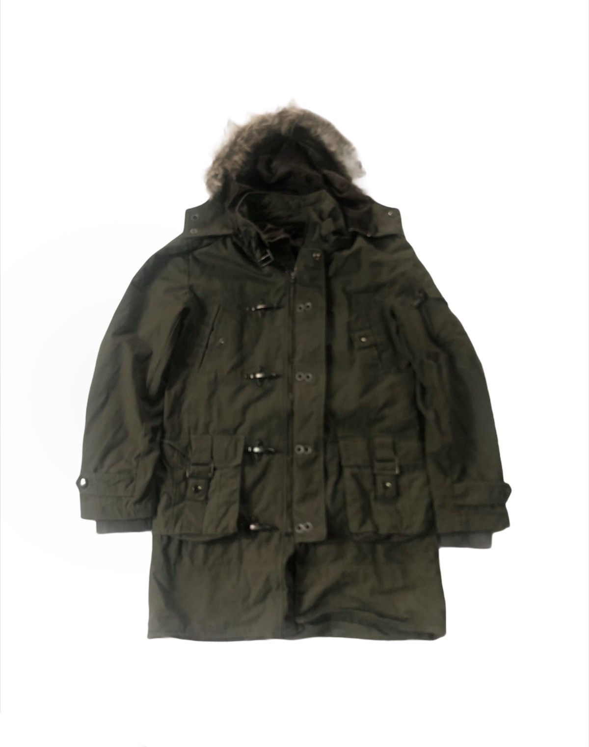 Other 🔥Authentic Military Buttoned Jacket With Hoodies Size US M / EU 48-50 / 2 - 1 Thumbnail