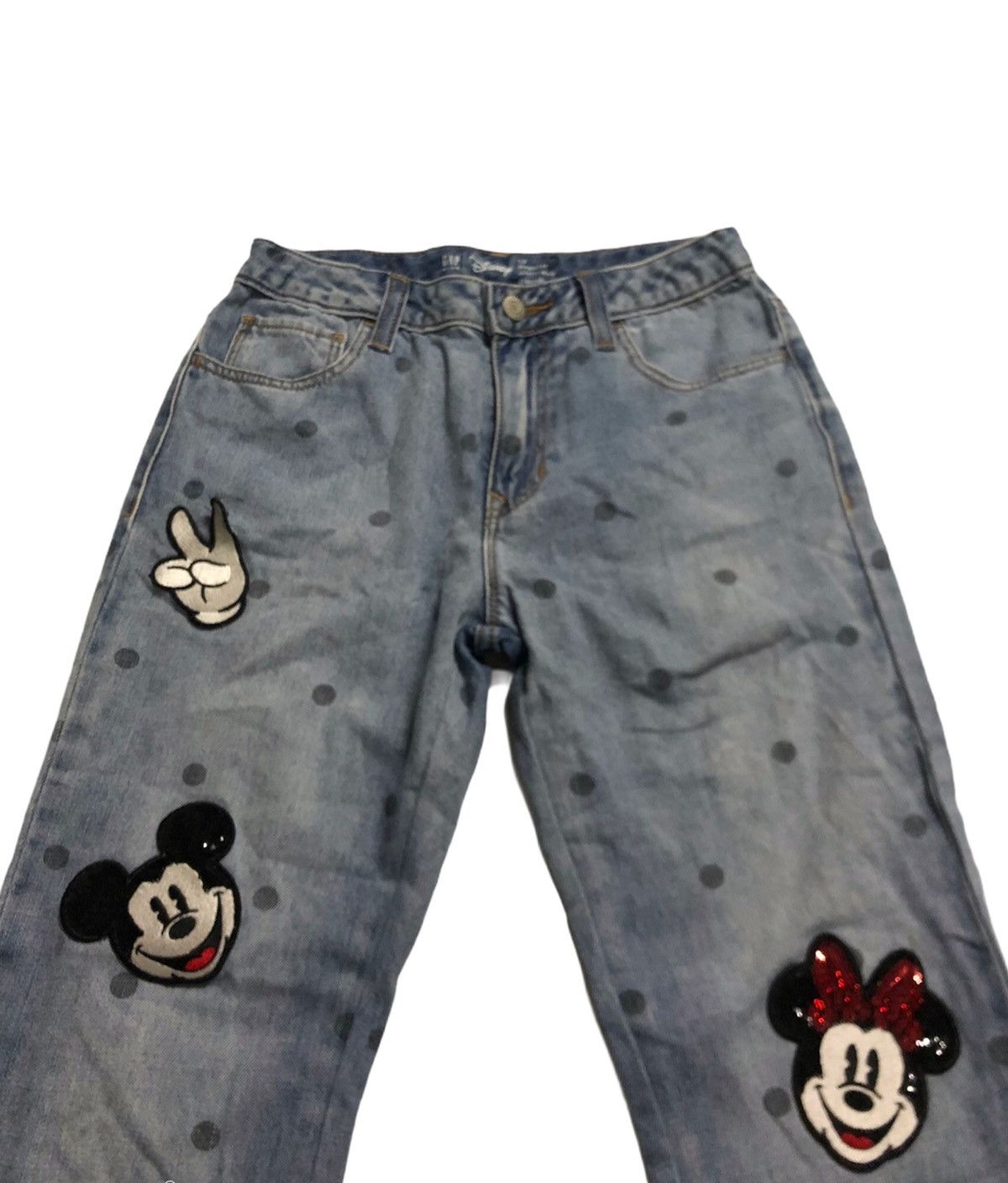 Disney × Gap 🔥Gap Kids x Disney Mickey Mouse Styles Jeans Size US 26 / EU 42 - 4 Thumbnail