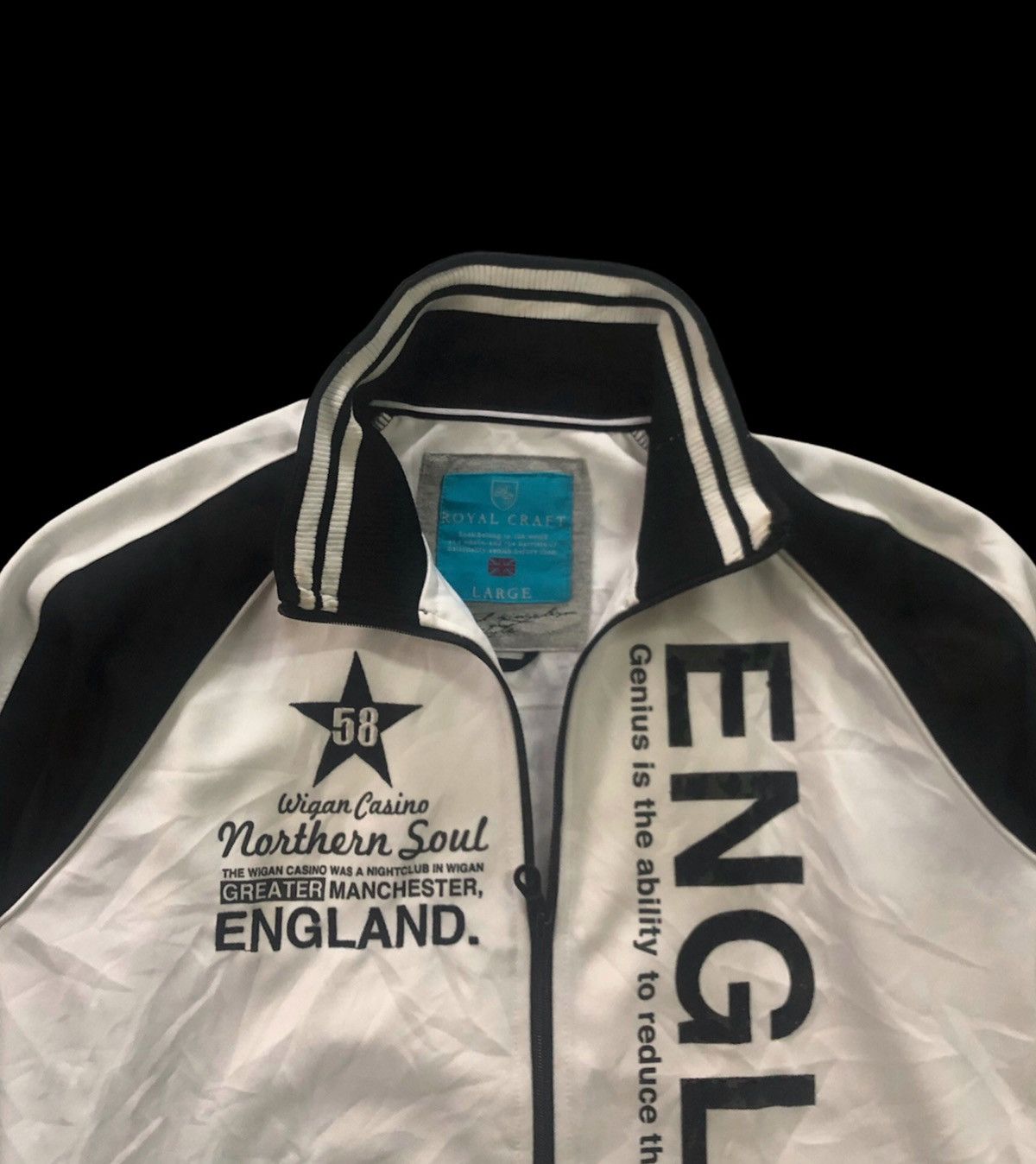 Vintage 🔥Royal Craft Manchester Varsity Track Jacket Size US S / EU 44-46 / 1 - 6 Thumbnail