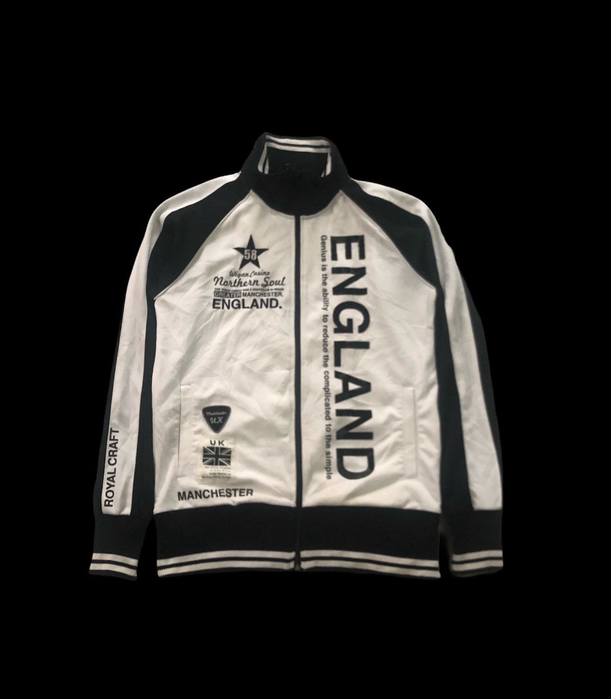 Vintage 🔥Royal Craft Manchester Varsity Track Jacket Size US S / EU 44-46 / 1 - 1 Thumbnail