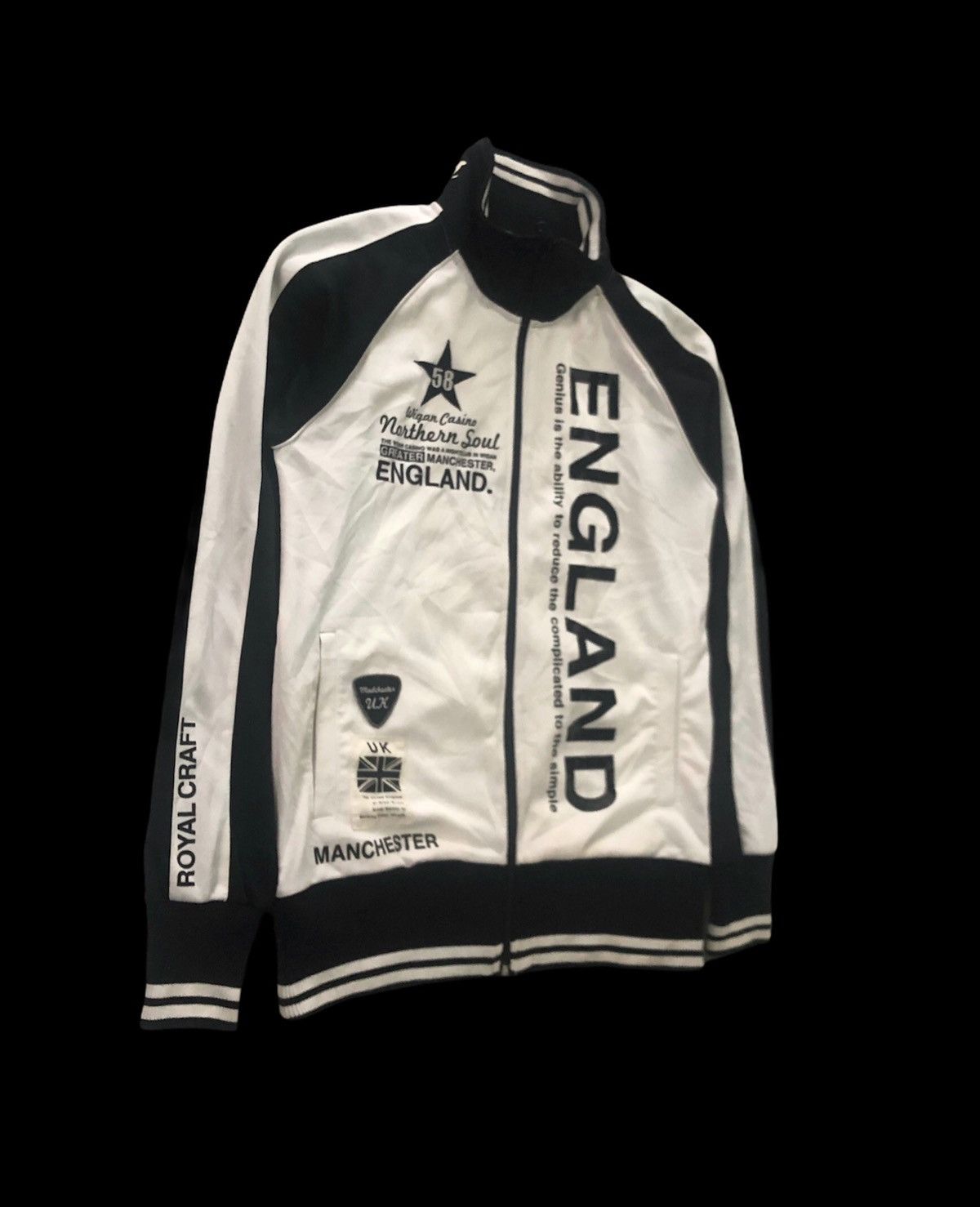 Vintage 🔥Royal Craft Manchester Varsity Track Jacket Size US S / EU 44-46 / 1 - 3 Thumbnail