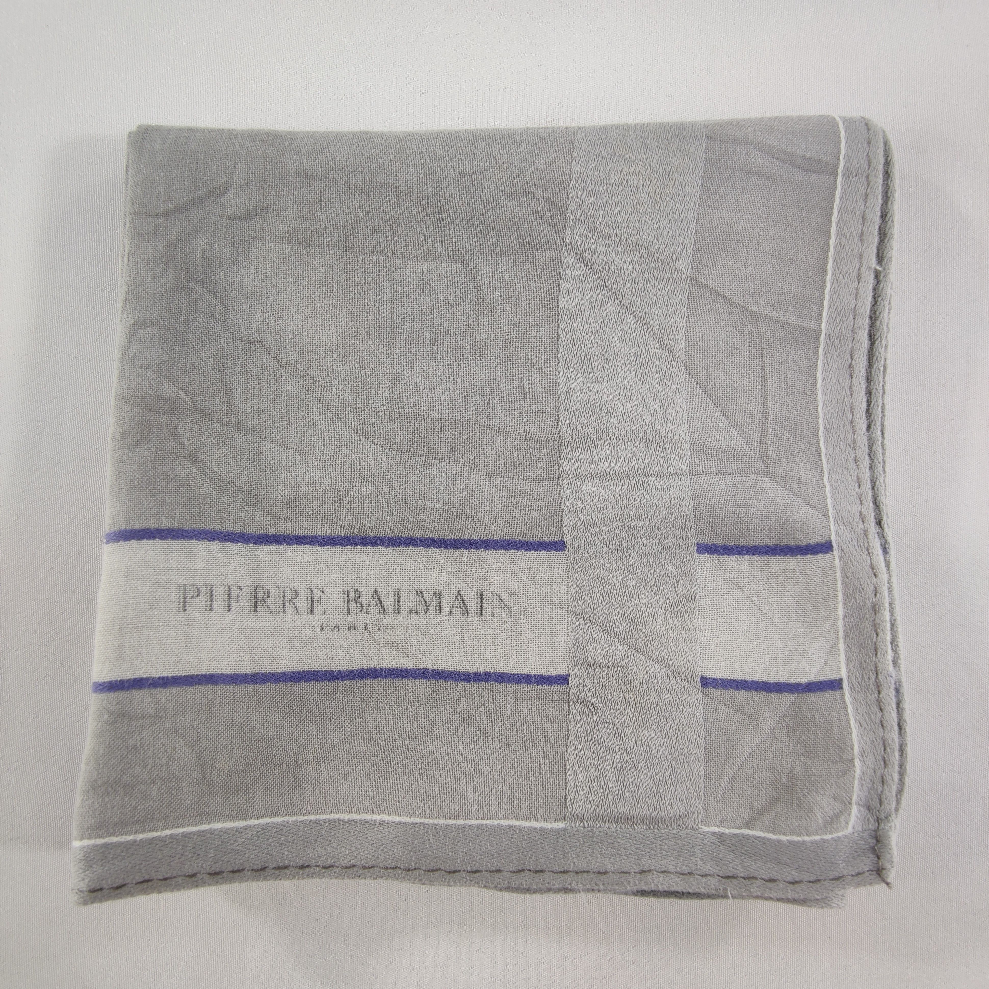 Pierre Balmain × Vintage Pierre Balmain Handkerchief/Neckerchief/Bandana Size ONE SIZE - 4 Thumbnail