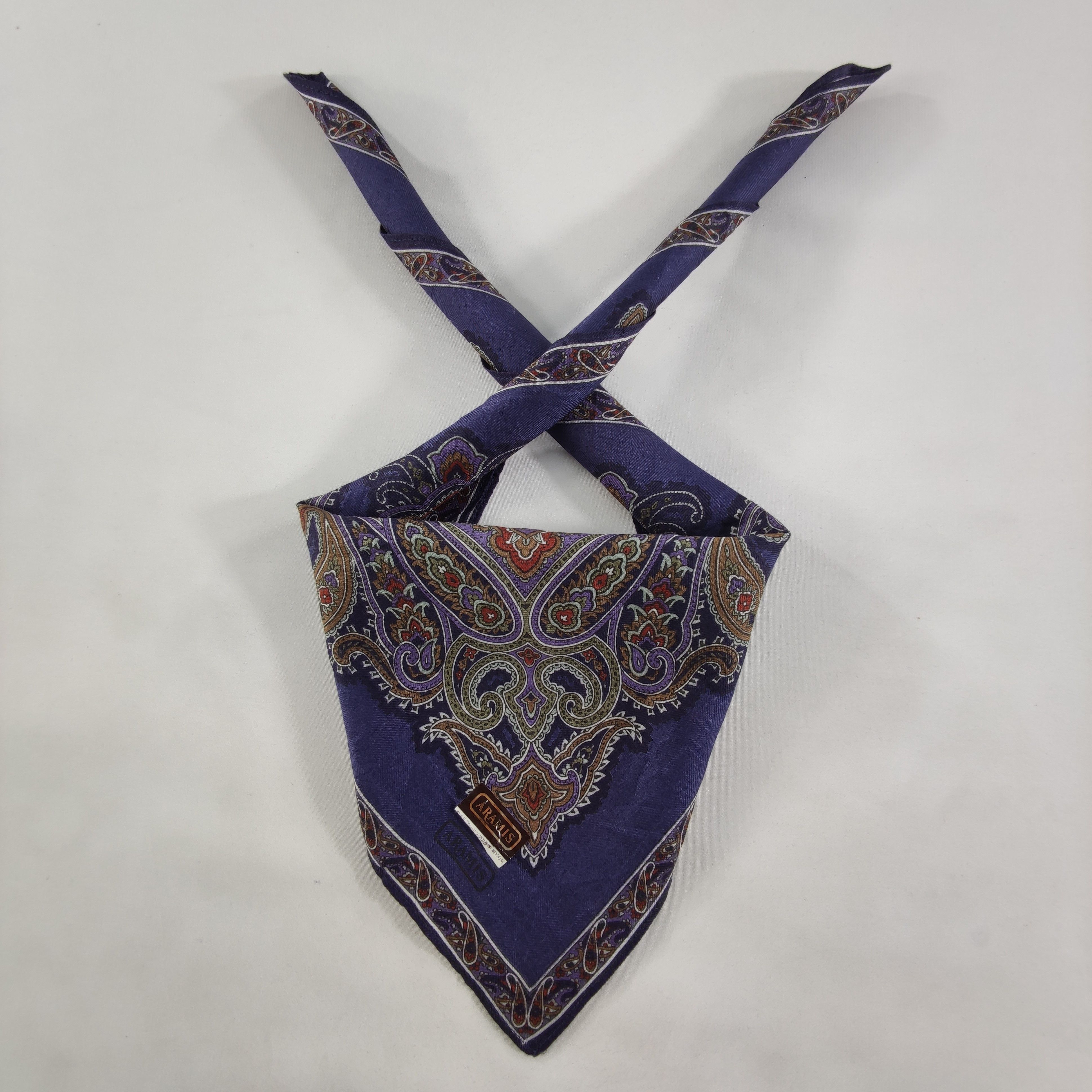 Vintage Aramis Handkerchief/Neckerchief/Bandana Size ONE SIZE - 1 Thumbnail
