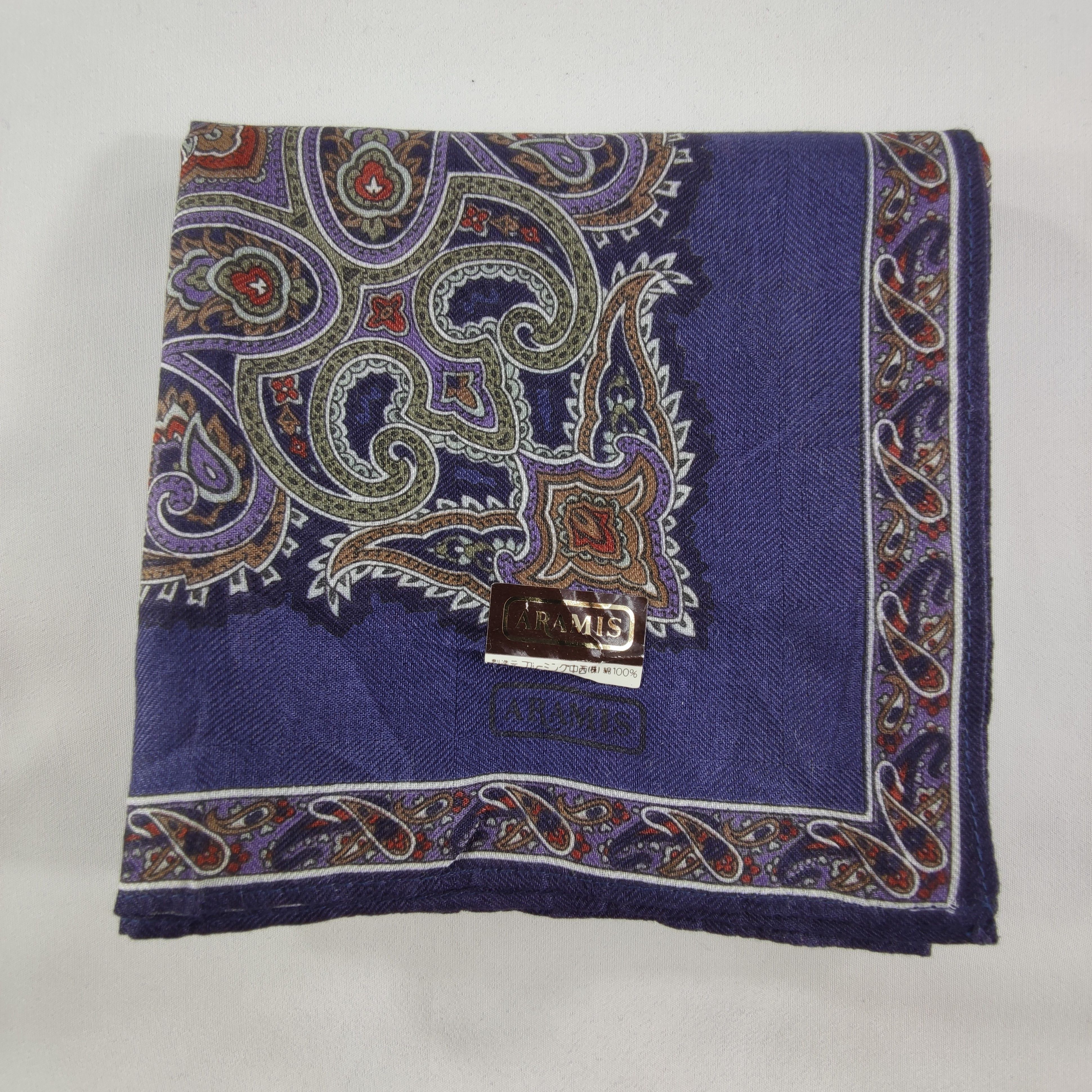 Vintage Aramis Handkerchief/Neckerchief/Bandana Size ONE SIZE - 4 Thumbnail