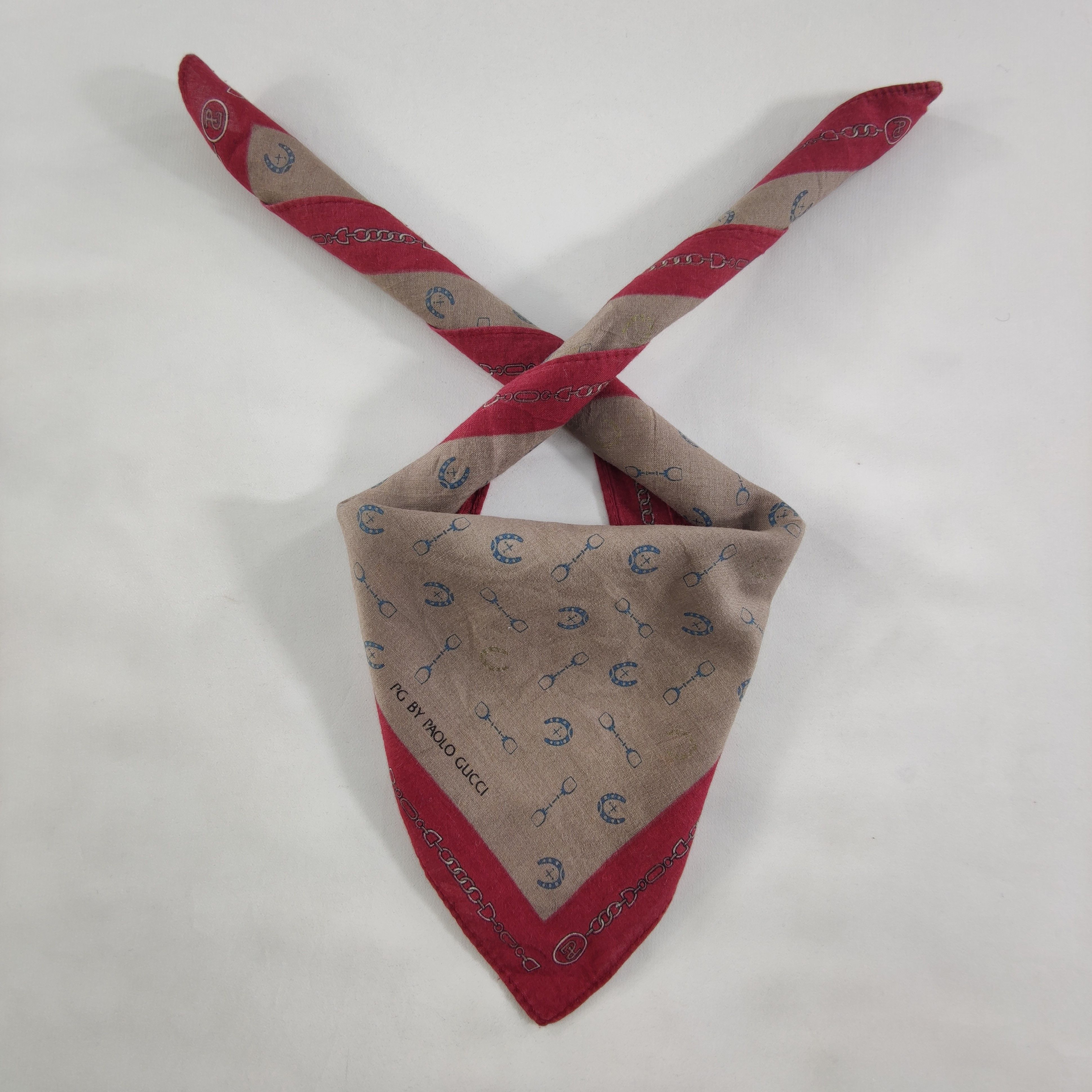 Paolo Gucci Paolo Gucci Handkerchief/Neckerchief/Bandana Size ONE SIZE - 1 Thumbnail