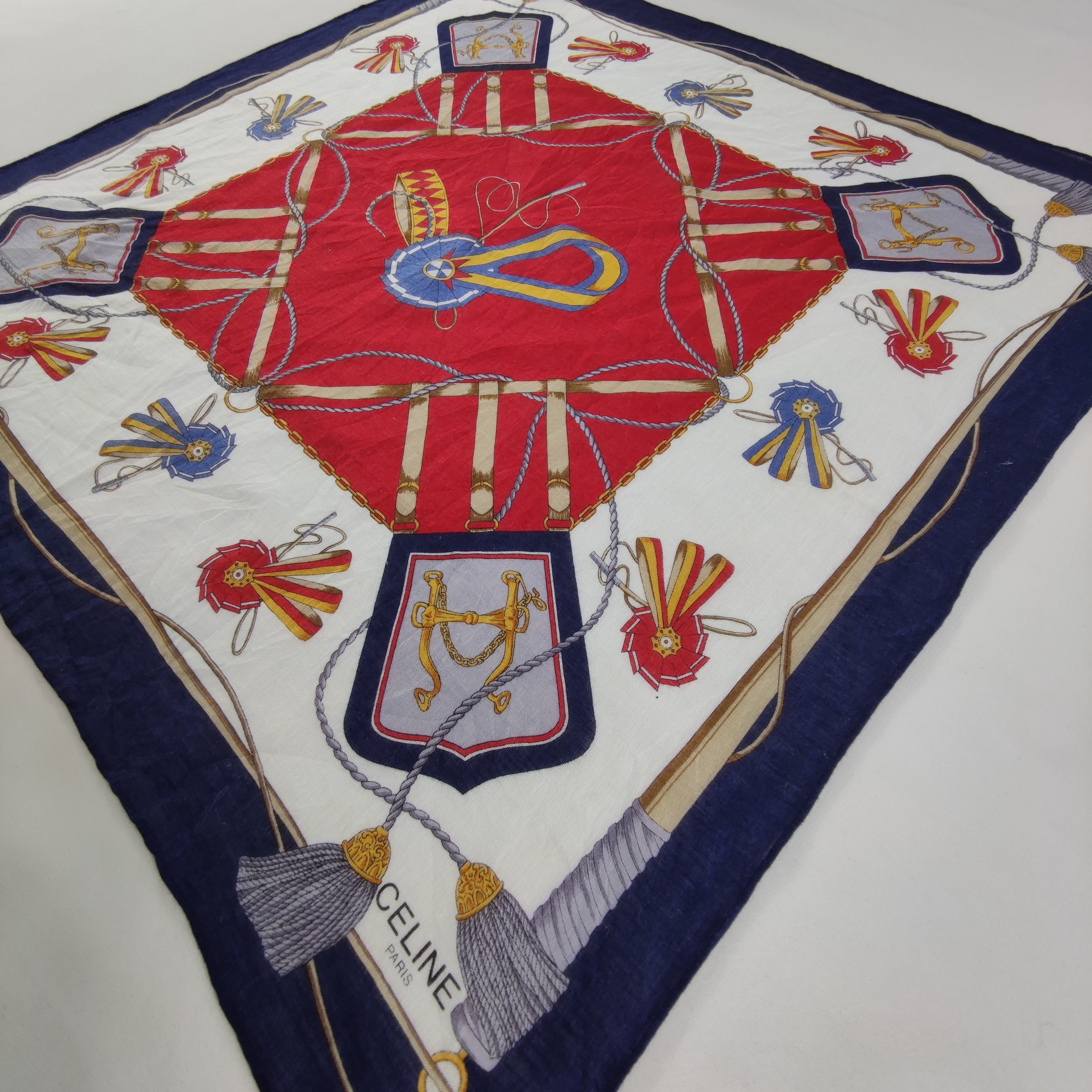 Celine Celine Handkerchief / Neckerchief / Bandana HC119 Size ONE SIZE - 3 Thumbnail