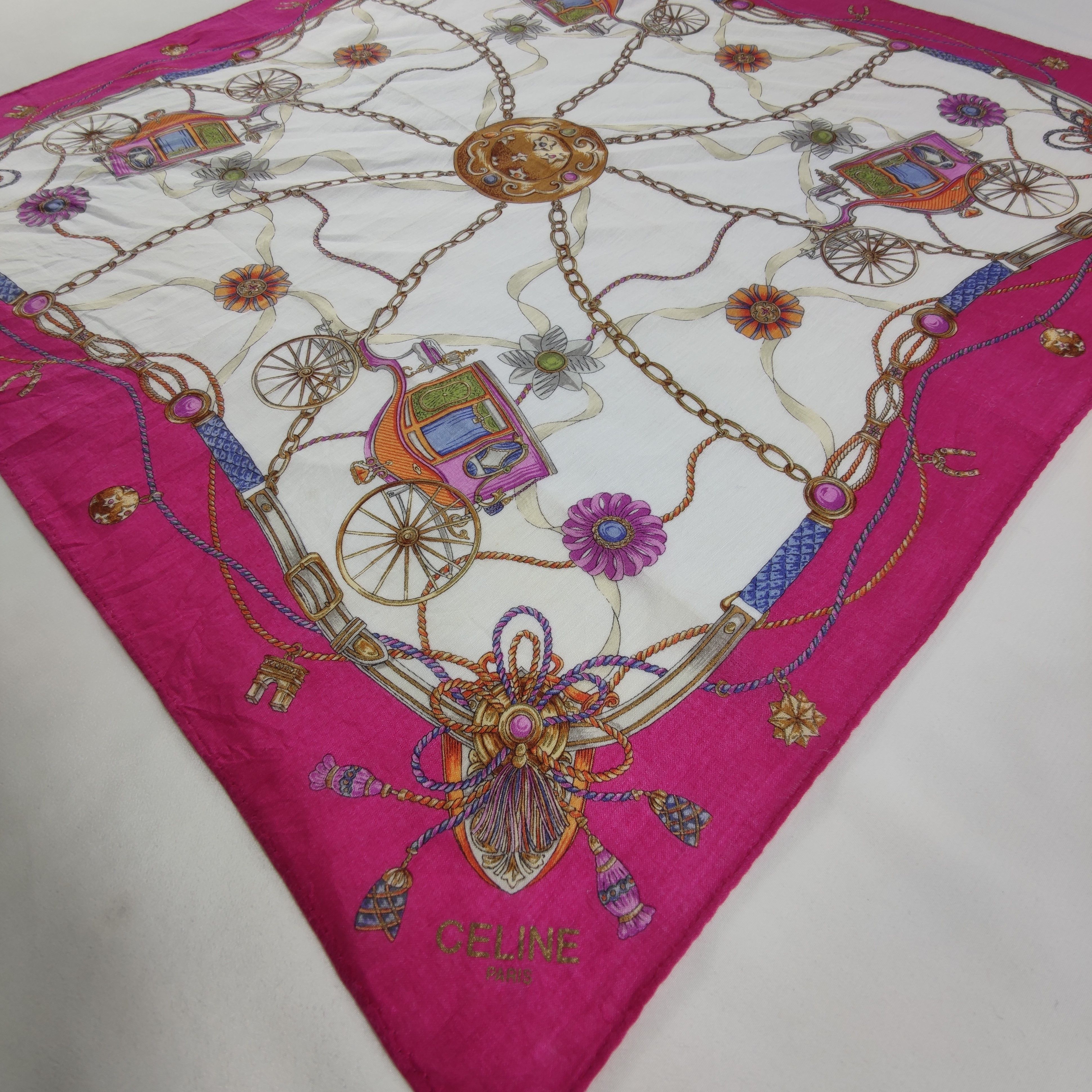 Celine Celine Handkerchief / Neckerchief / Bandana 118 Size ONE SIZE - 3 Thumbnail