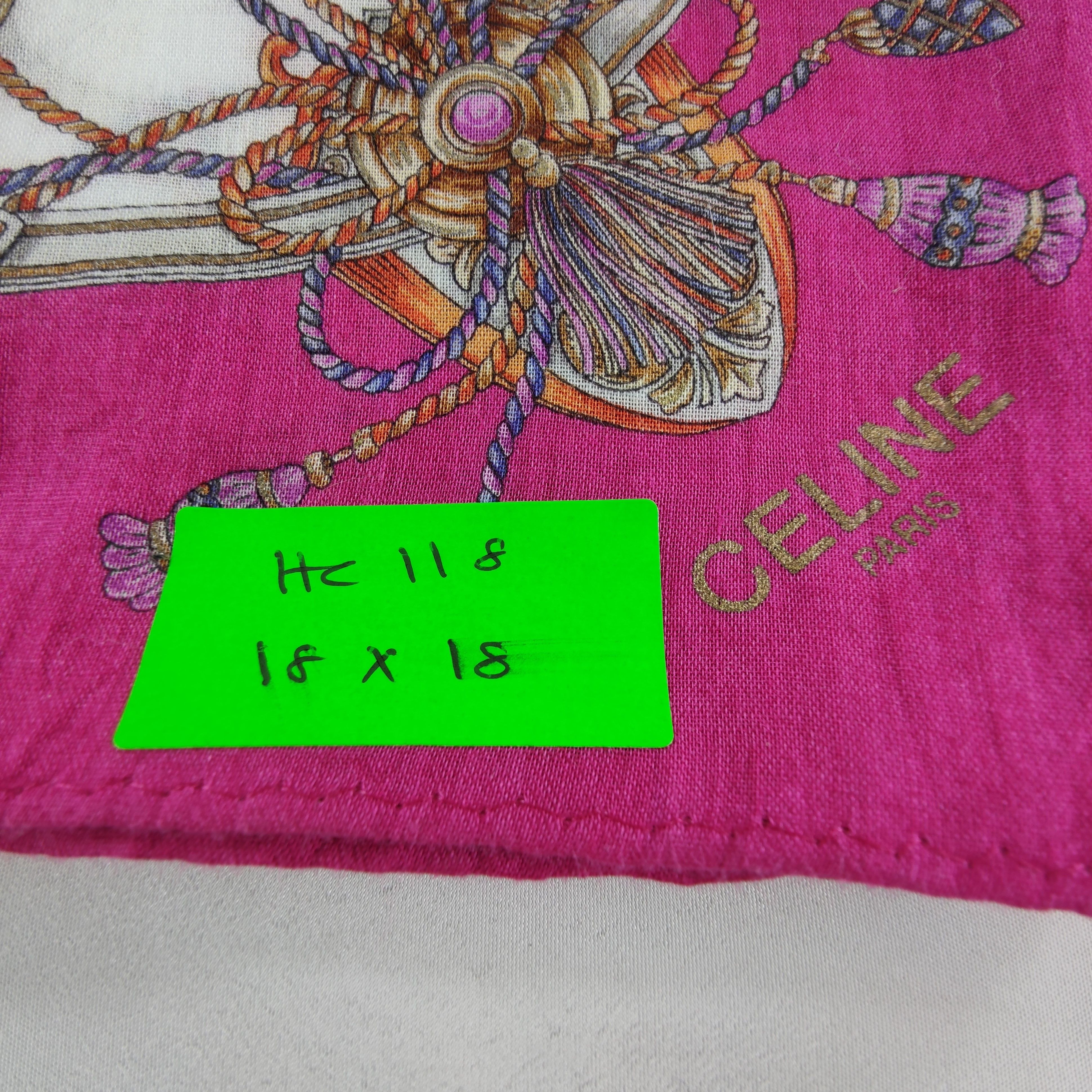 Celine Celine Handkerchief / Neckerchief / Bandana 118 Size ONE SIZE - 5 Thumbnail