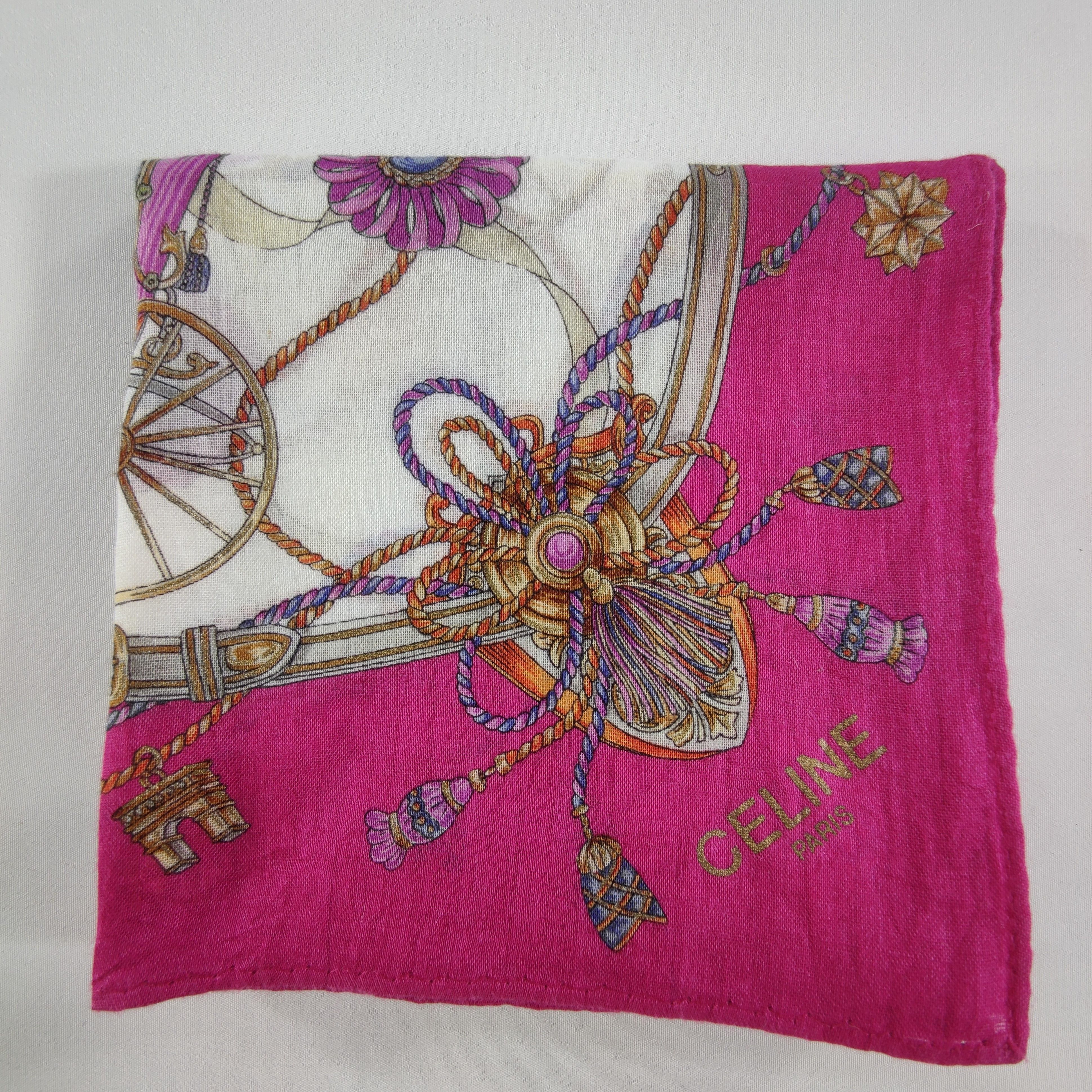 Celine Celine Handkerchief / Neckerchief / Bandana 118 Size ONE SIZE - 4 Thumbnail