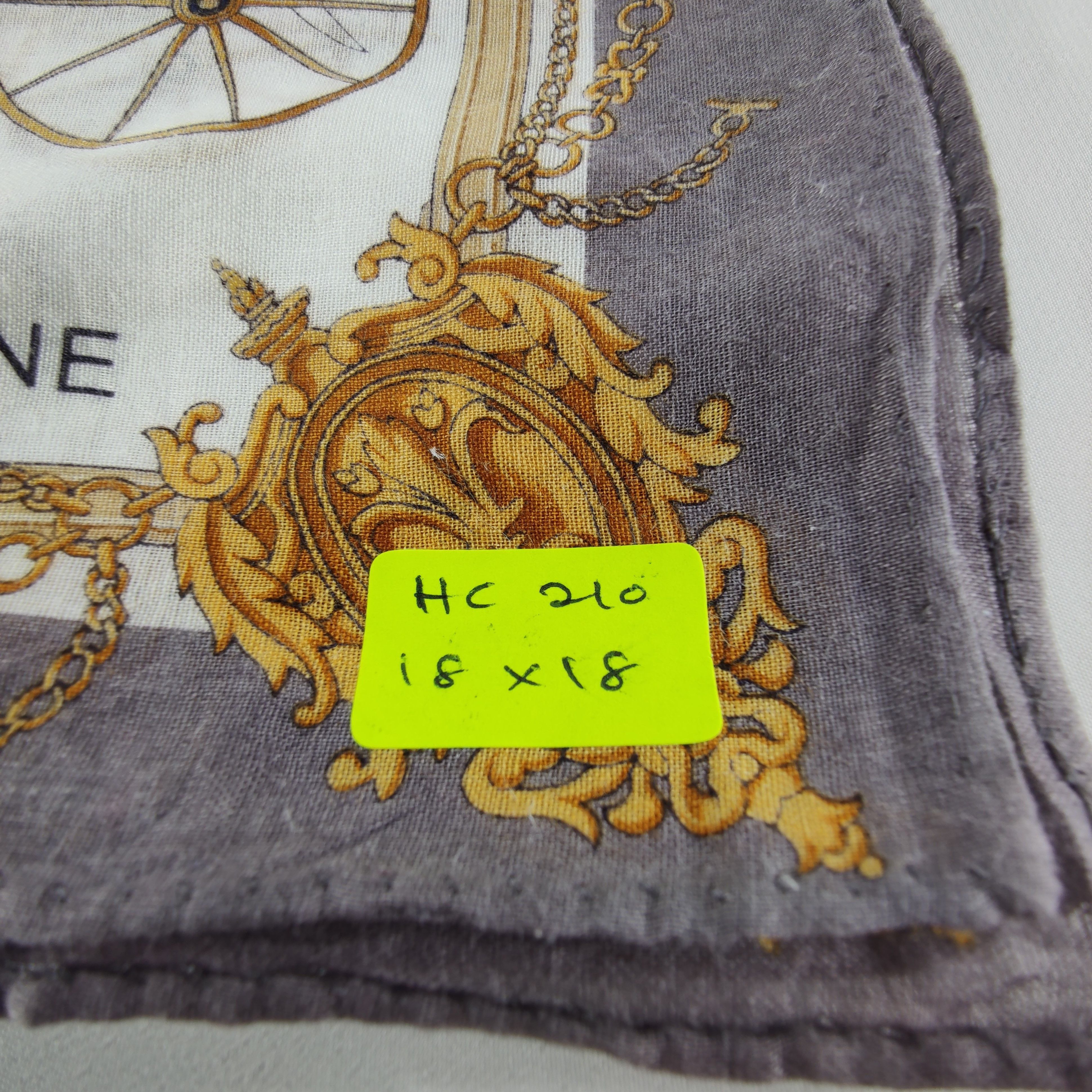 Celine Celine Handkerchief / Neckerchief / Bandana HC210 Size ONE SIZE - 5 Thumbnail