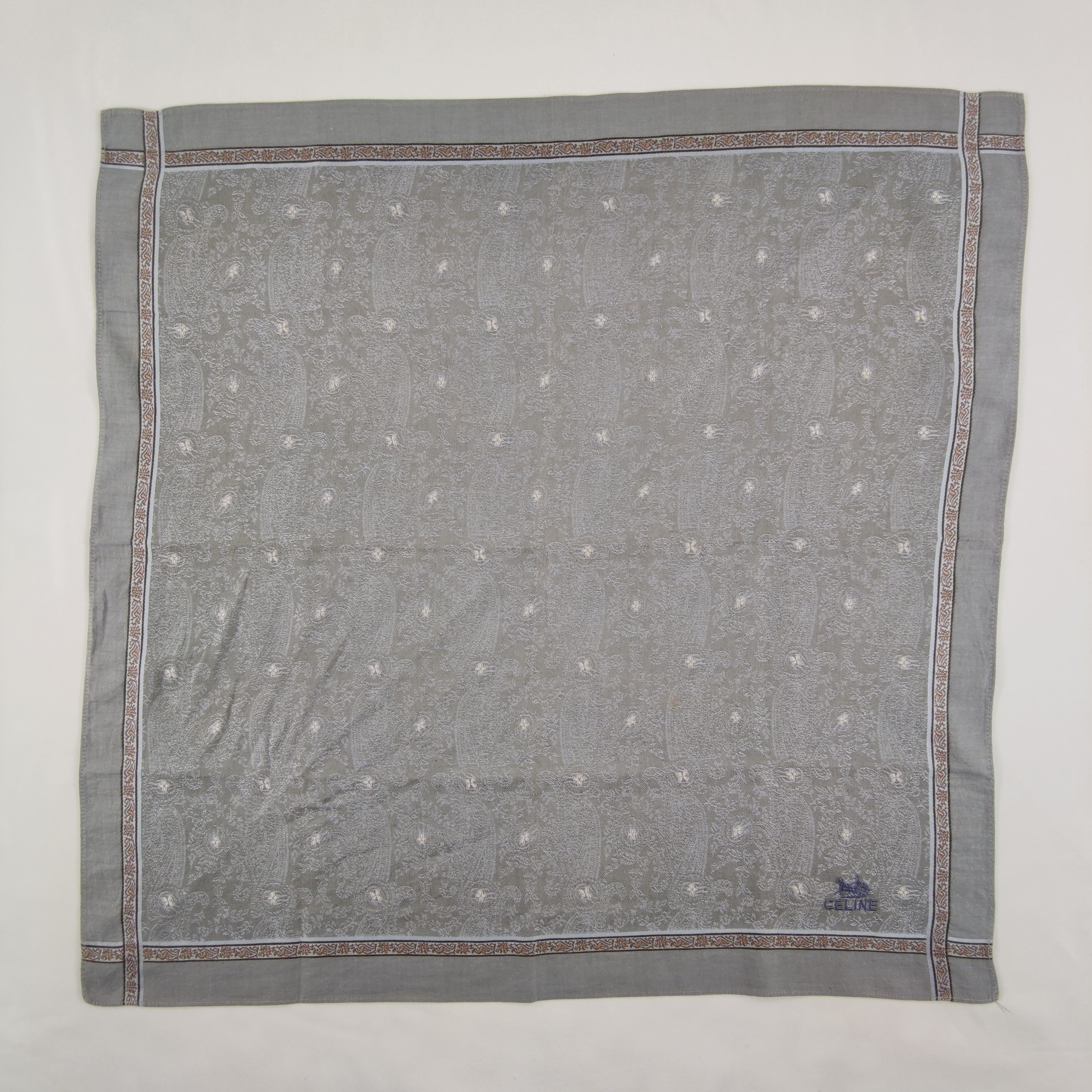 Celine Celine Handkerchief / Neckerchief / Bandana HC334 Size ONE SIZE - 2 Thumbnail