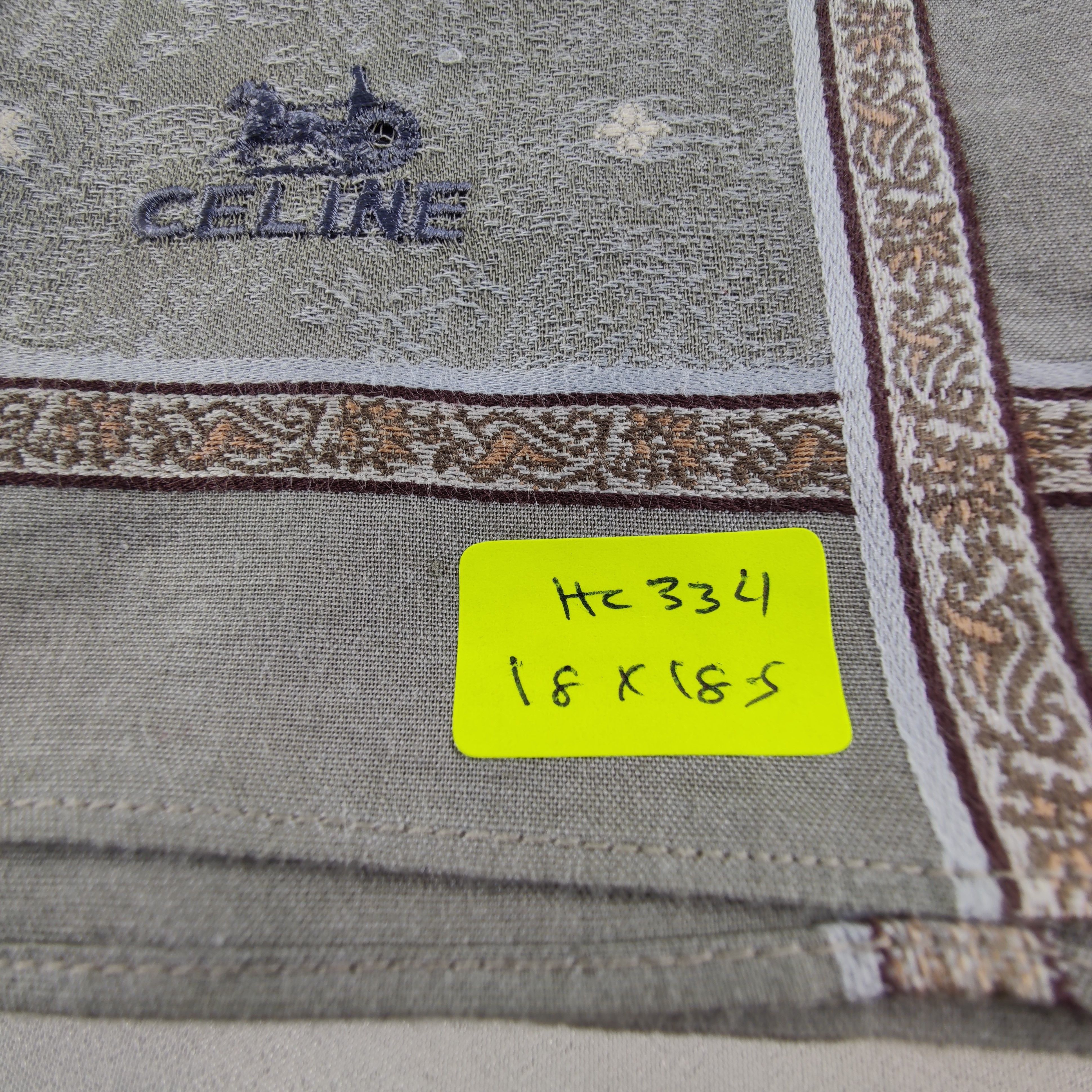 Celine Celine Handkerchief / Neckerchief / Bandana HC334 Size ONE SIZE - 5 Thumbnail