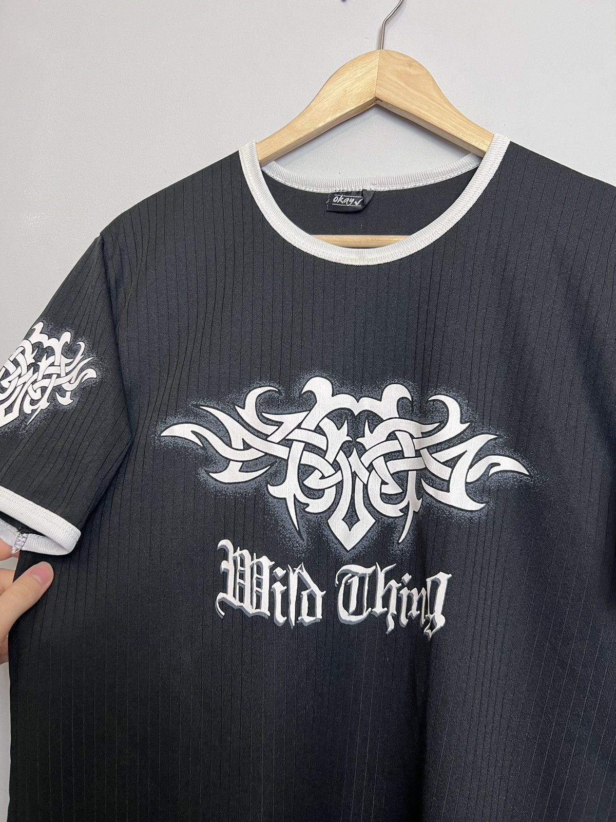 Tribal Streetwear Vintage Y2k 00s Tribal Rave Black Rock Metal Tshirt Size US M / EU 48-50 / 2 - 3 Thumbnail