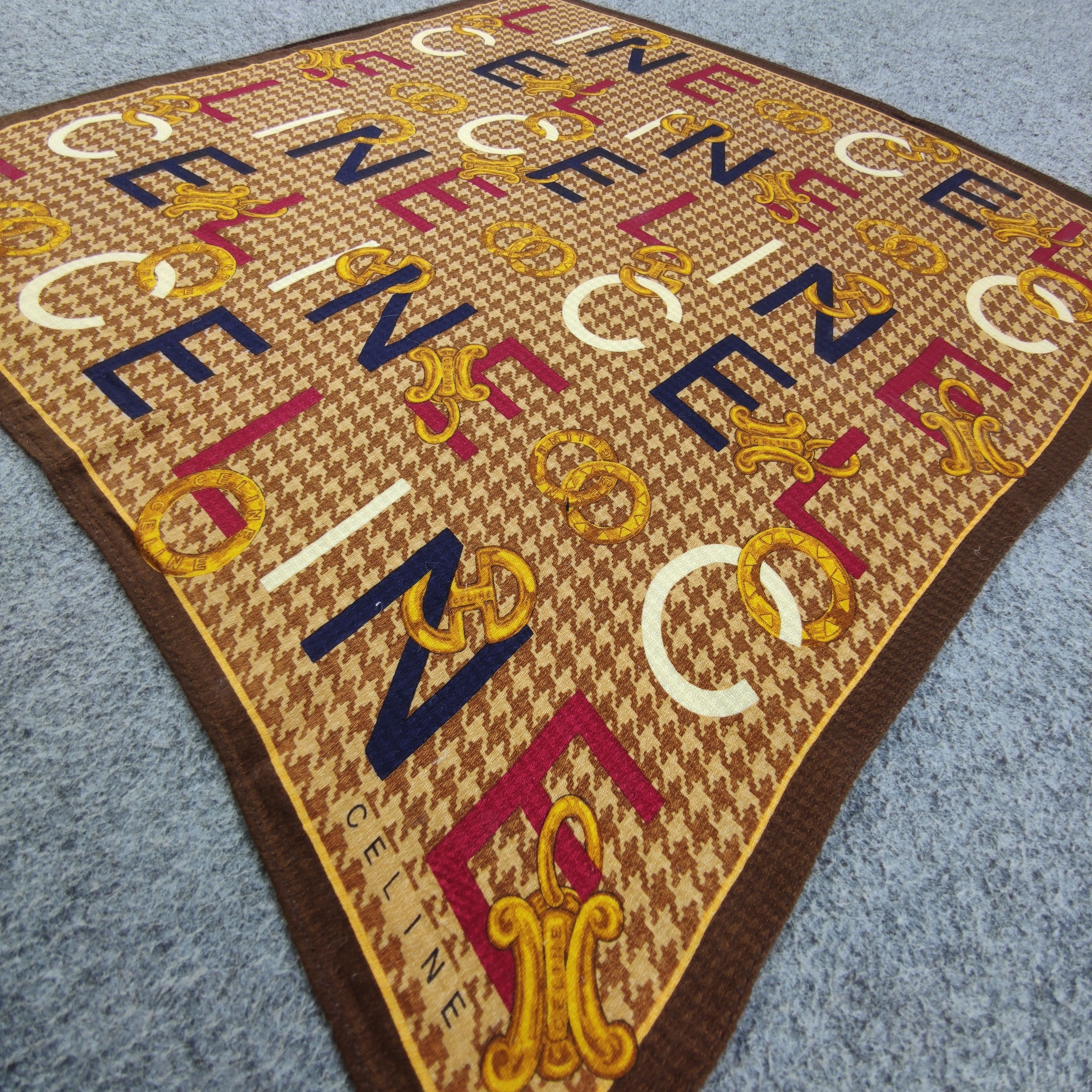 Celine Celine Handkerchief/Neckerchief/Bandana HC470 Size ONE SIZE - 5 Thumbnail