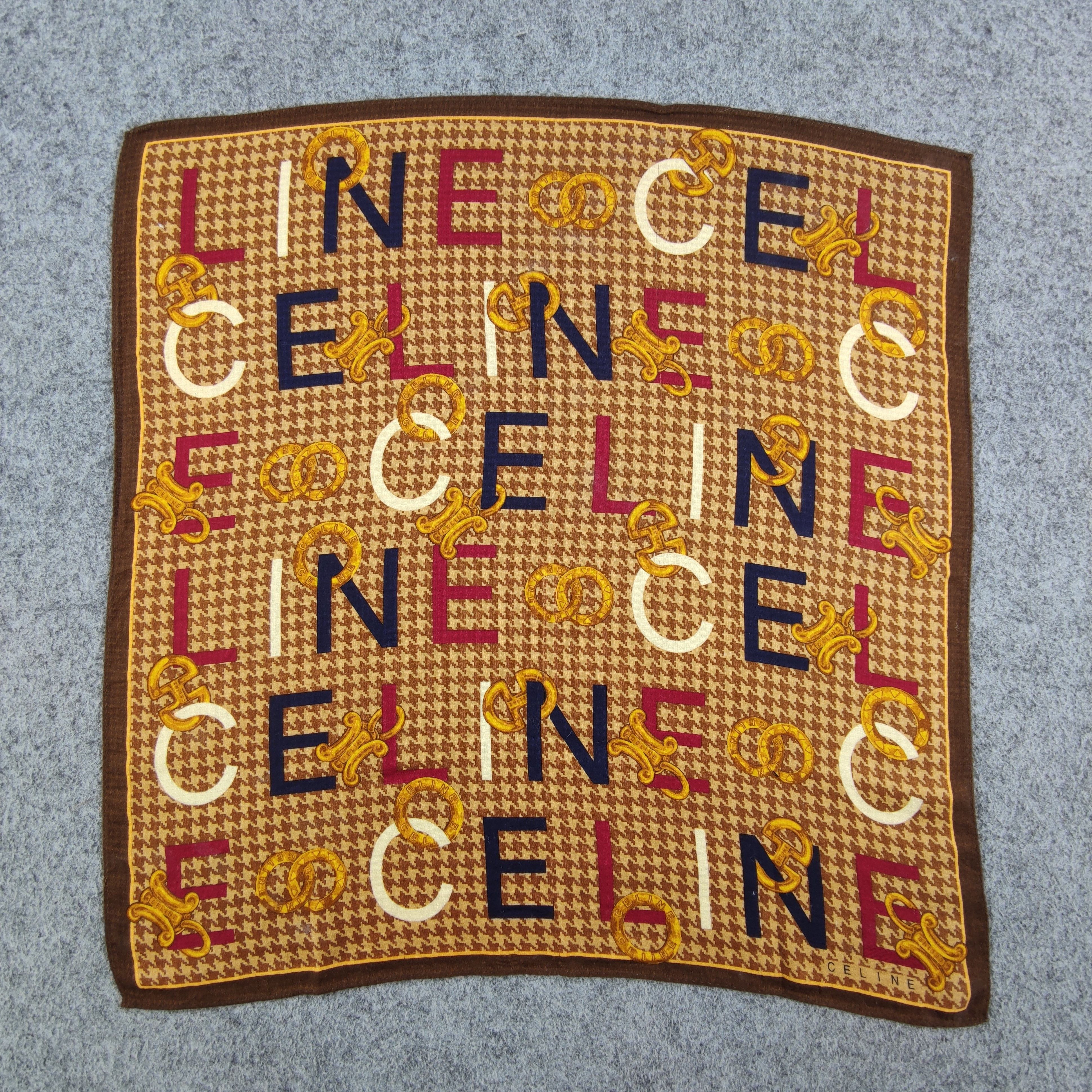 Celine Celine Handkerchief/Neckerchief/Bandana HC470 Size ONE SIZE - 4 Thumbnail
