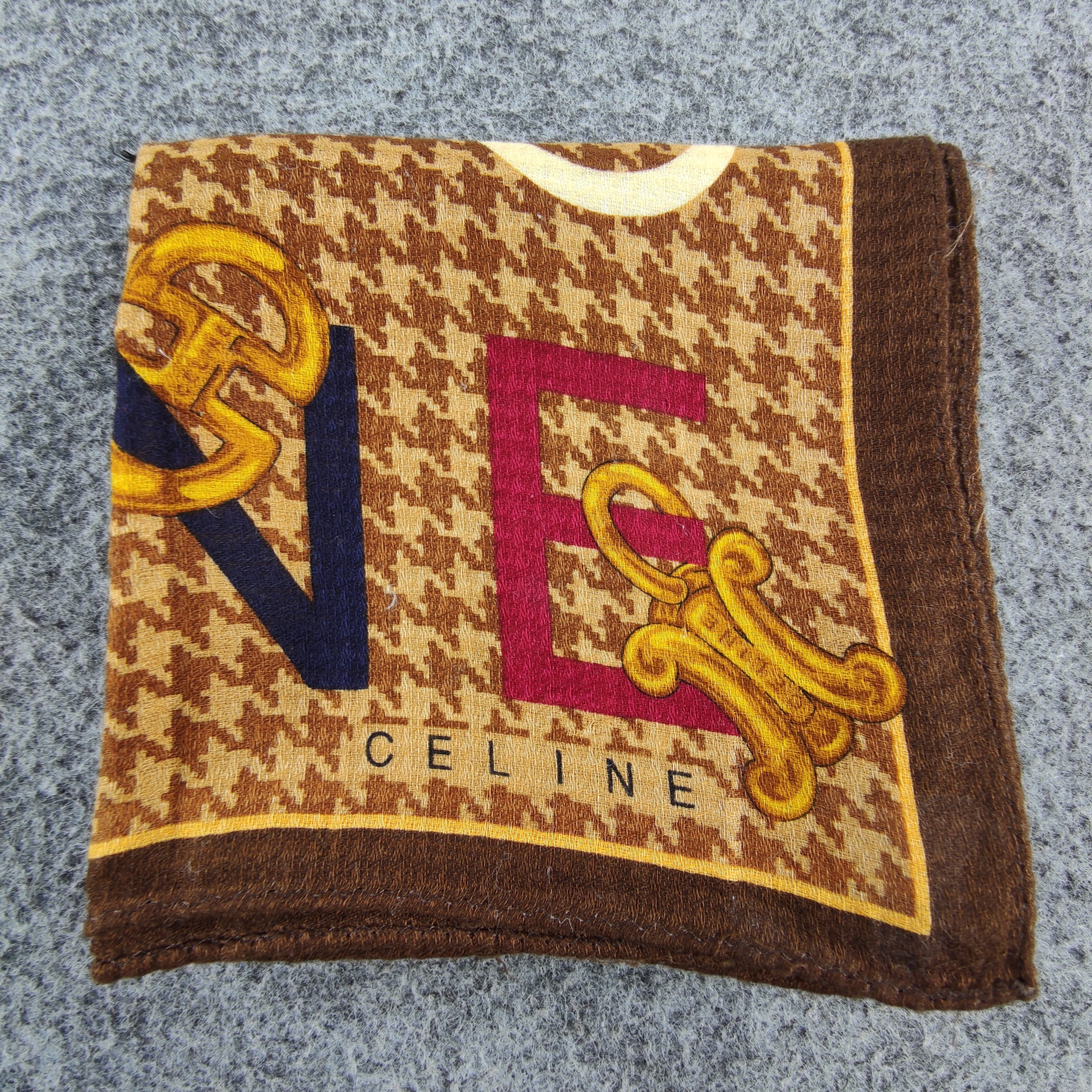 Celine Celine Handkerchief/Neckerchief/Bandana HC470 Size ONE SIZE - 2 Thumbnail